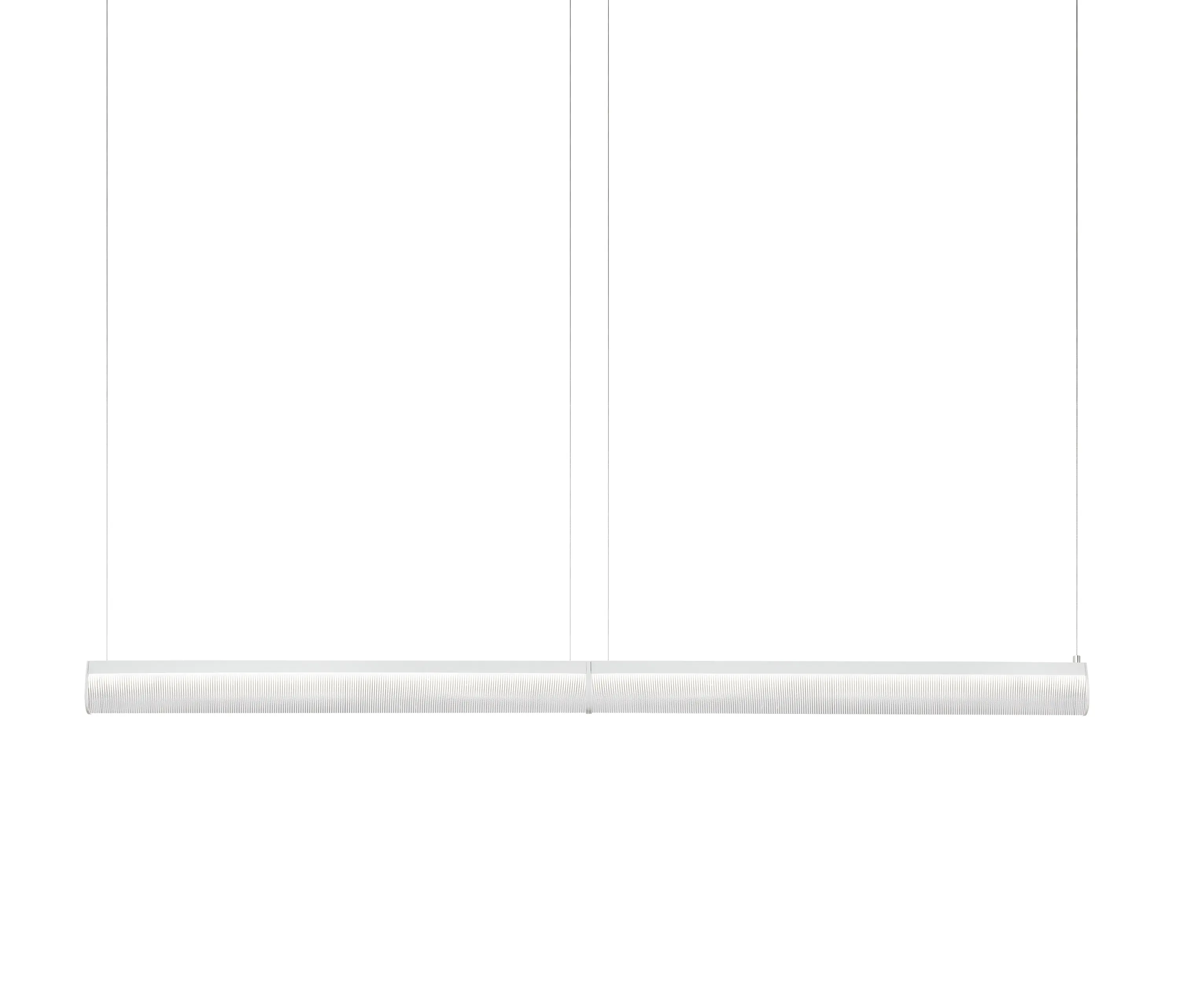 Slamp - Modula Suspension Double | Crystal Light Grey