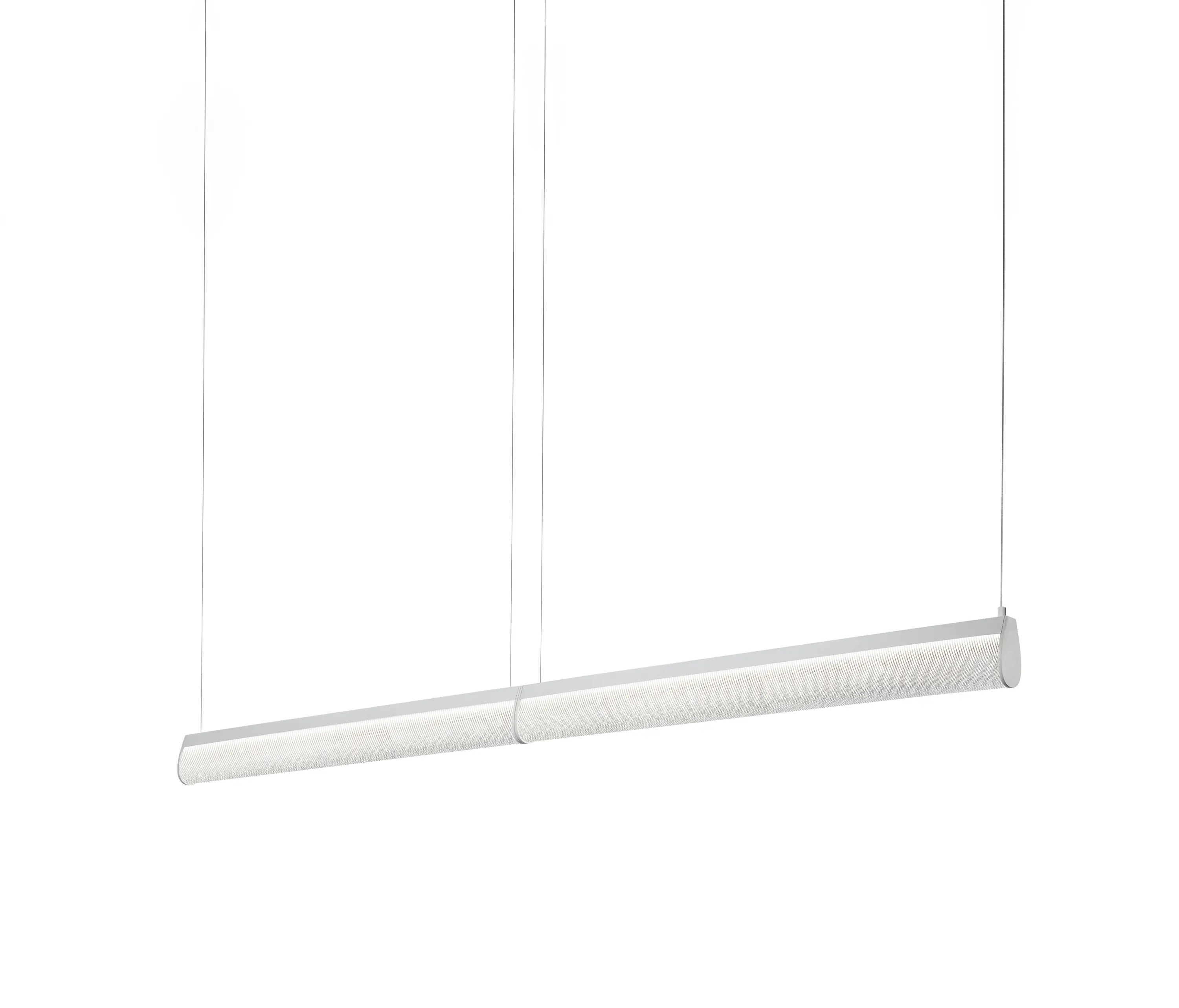 Slamp - Modula Suspension Double | Crystal Light Grey