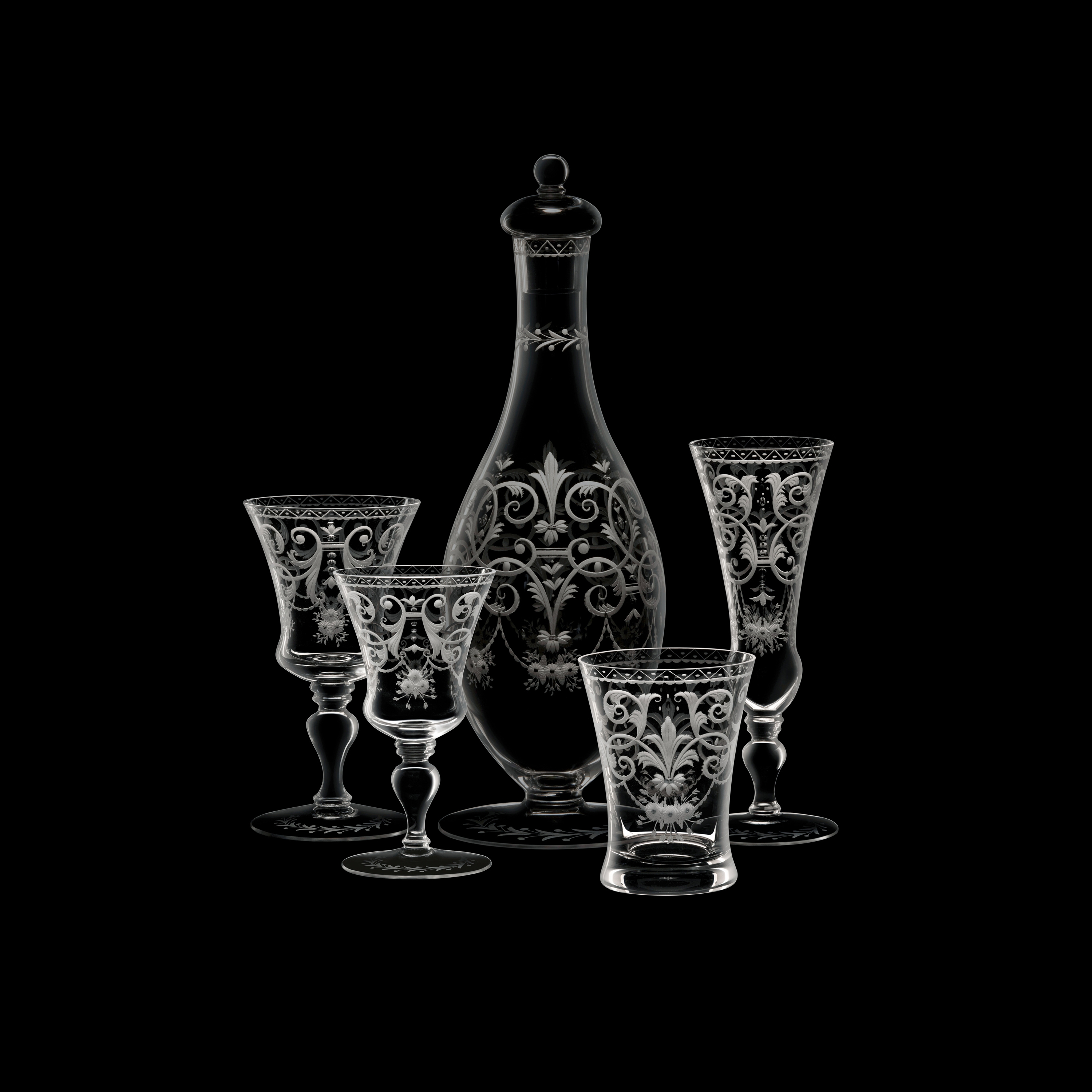 Afficher le produit Drinking set no.231 - Barock du fabricant LOBMEYR