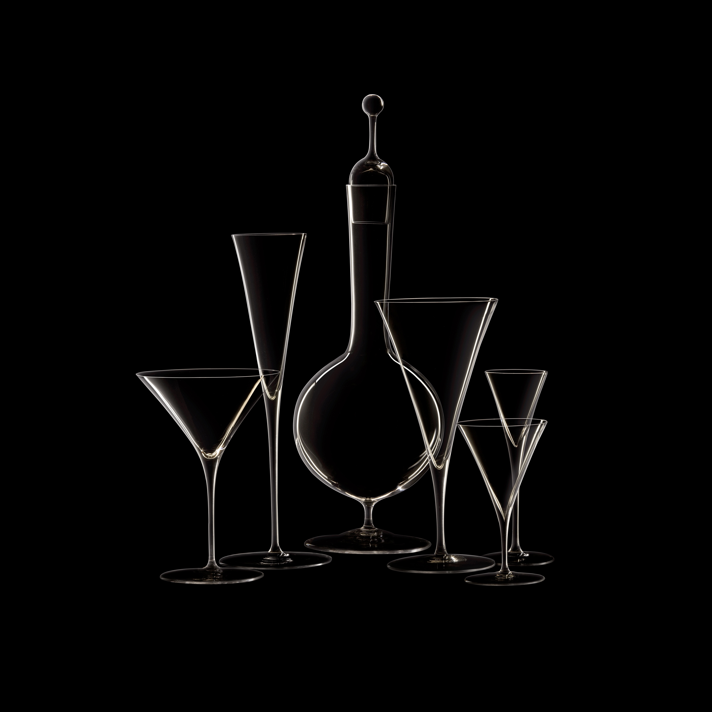 Afficher le produit Drinking set no.240 - Ambassador du fabricant LOBMEYR