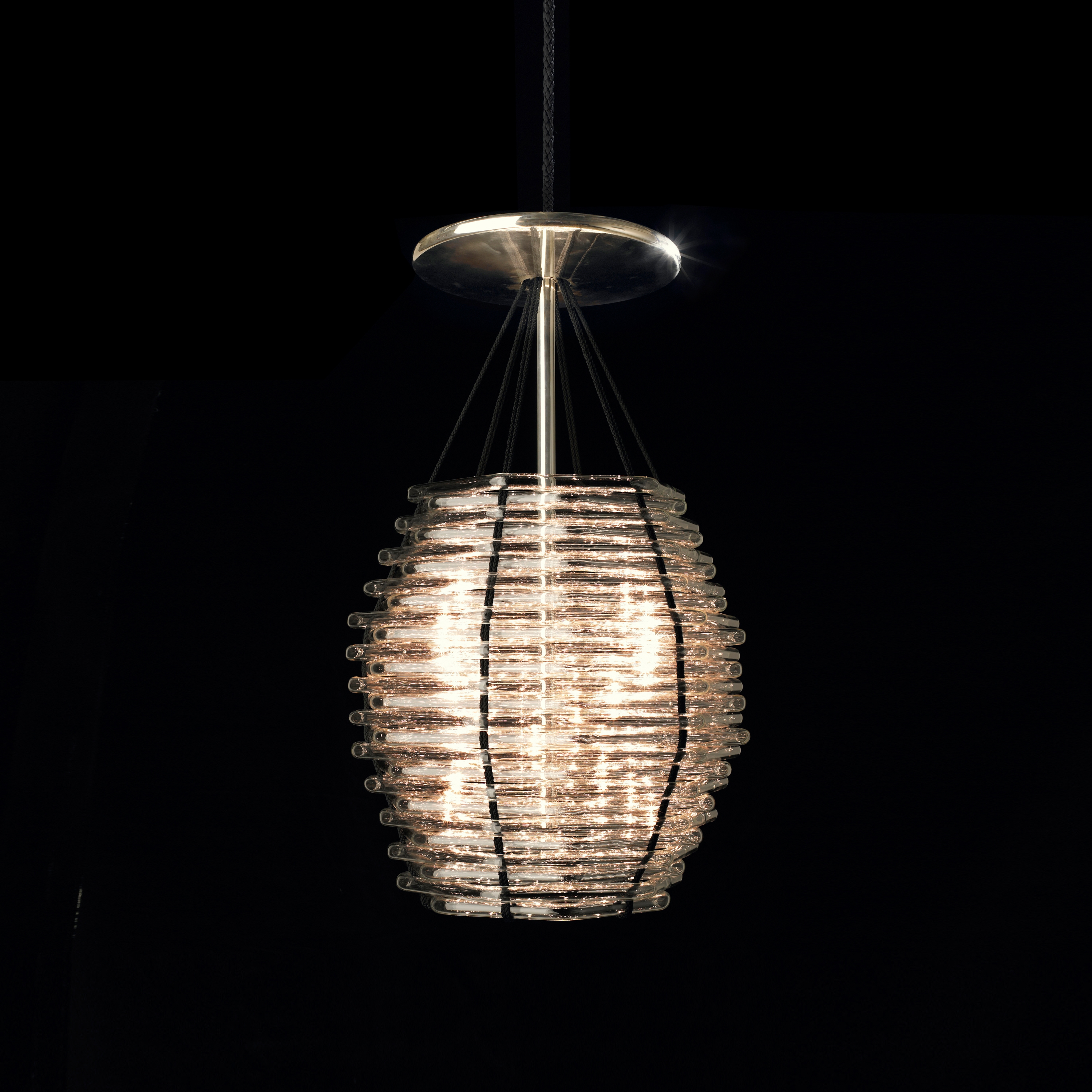 Vertoon produk Basket Chandelier van vervaardiger LOBMEYR