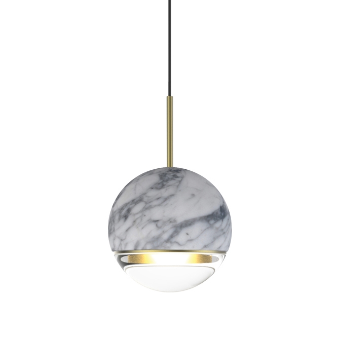 Display product Wandering Star Matte White Marble from manufacturer VISO