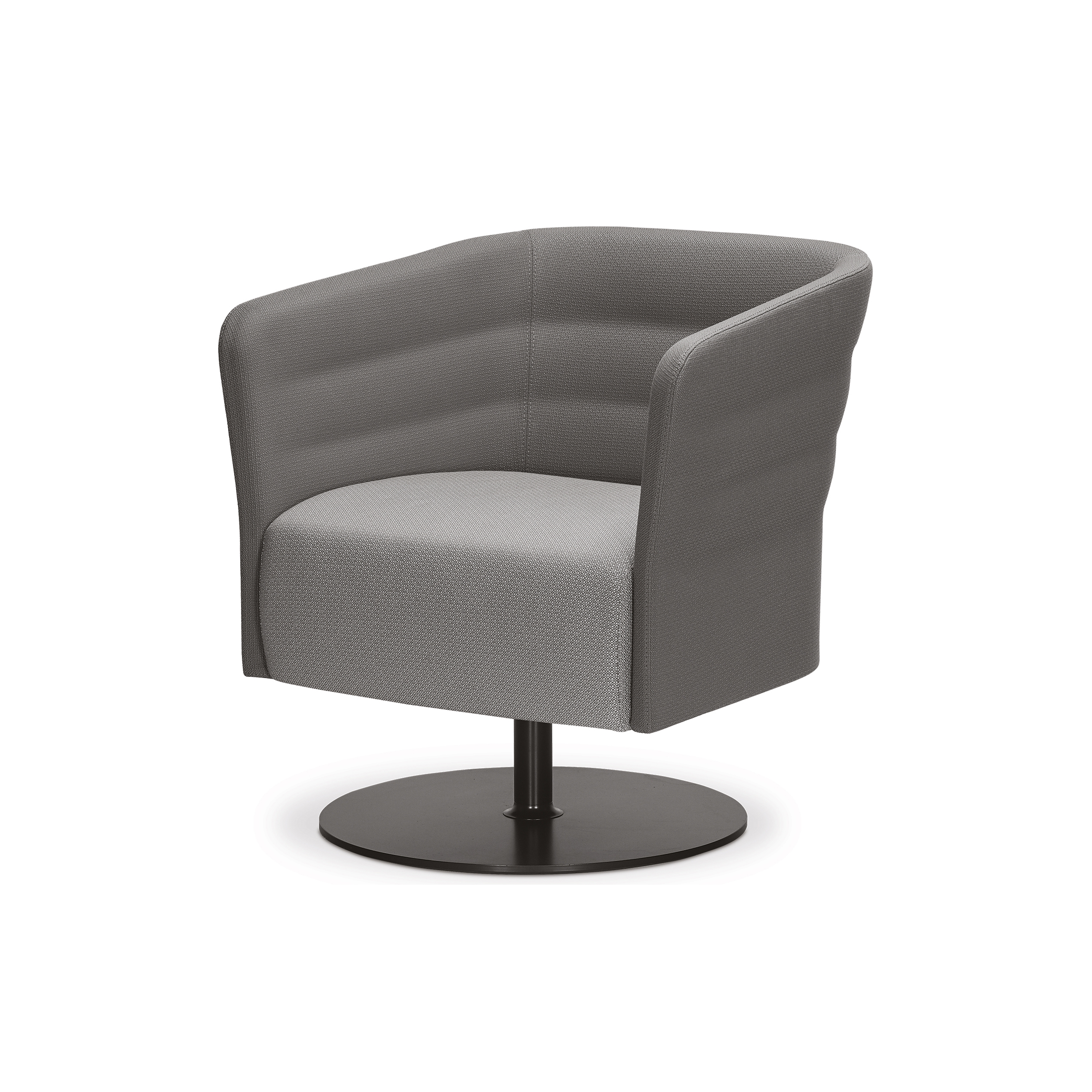Cell 72 Swivel upholstered easy chair with armrests