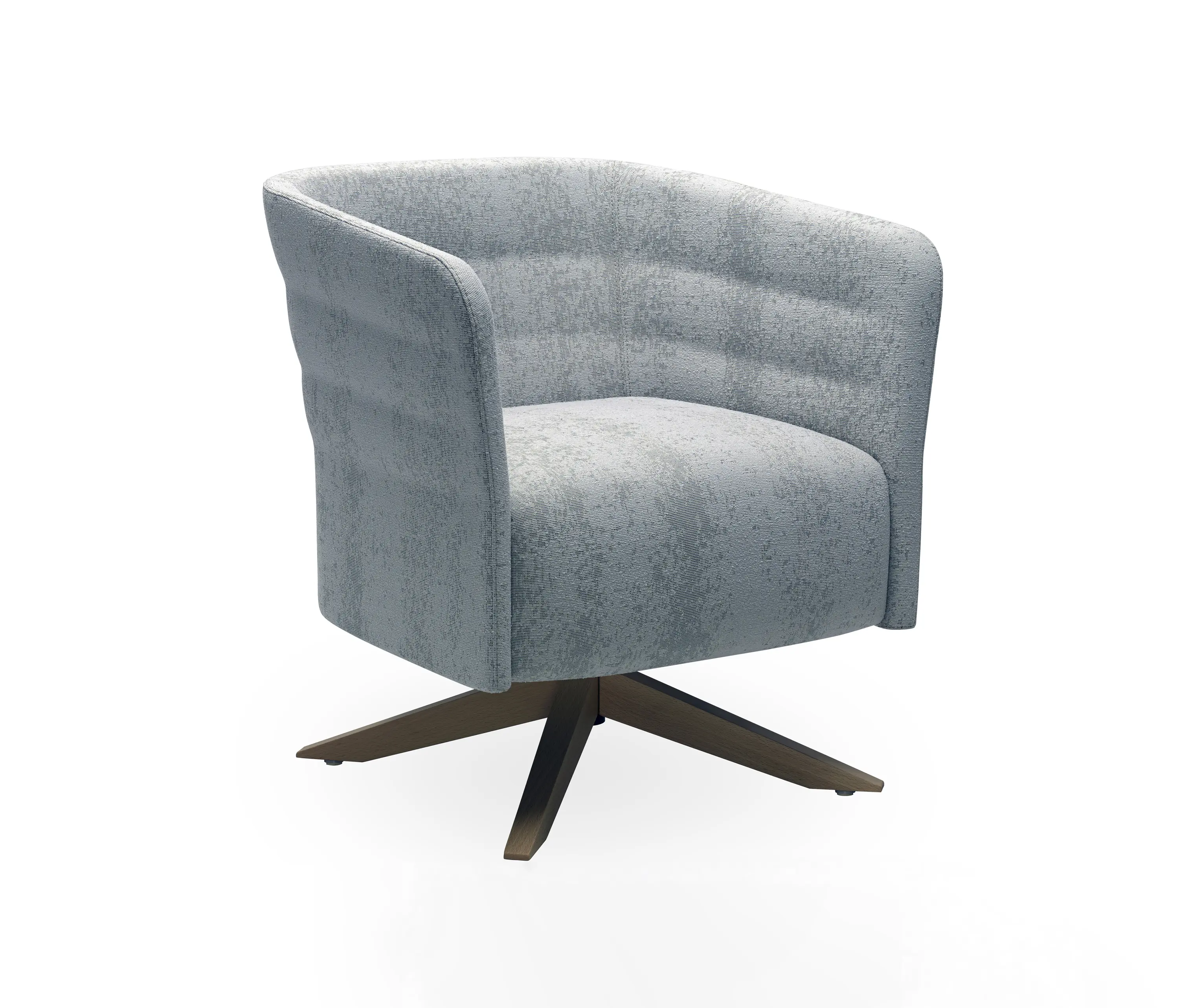 sitland - Cell 72 poltroncina girevole imbottita con braccioli a 4 razze