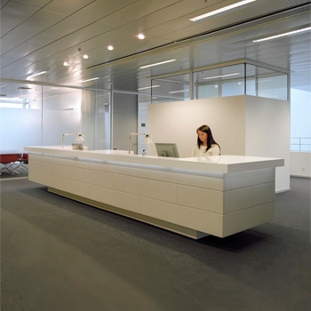 Reception desk
