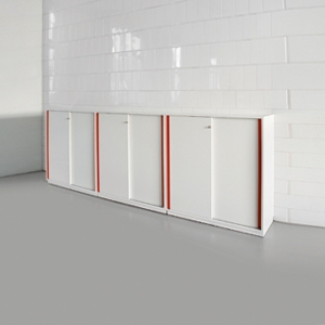 Display product DO4500 Sliding door cabinet system from manufacturer Designoffice