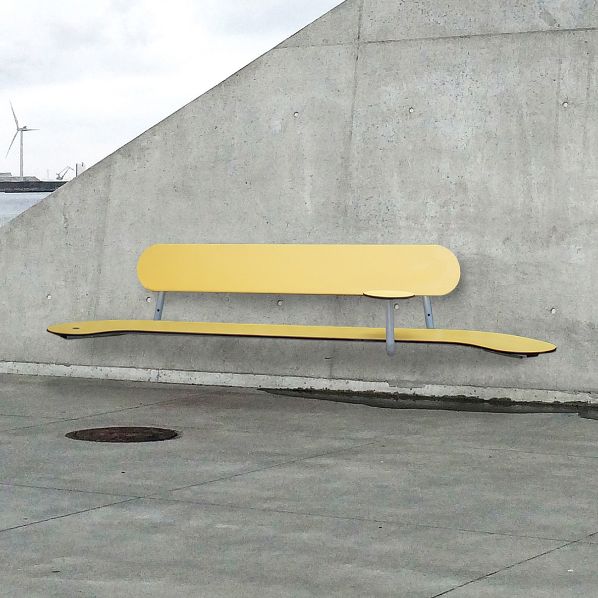 Plateau Wall Bench