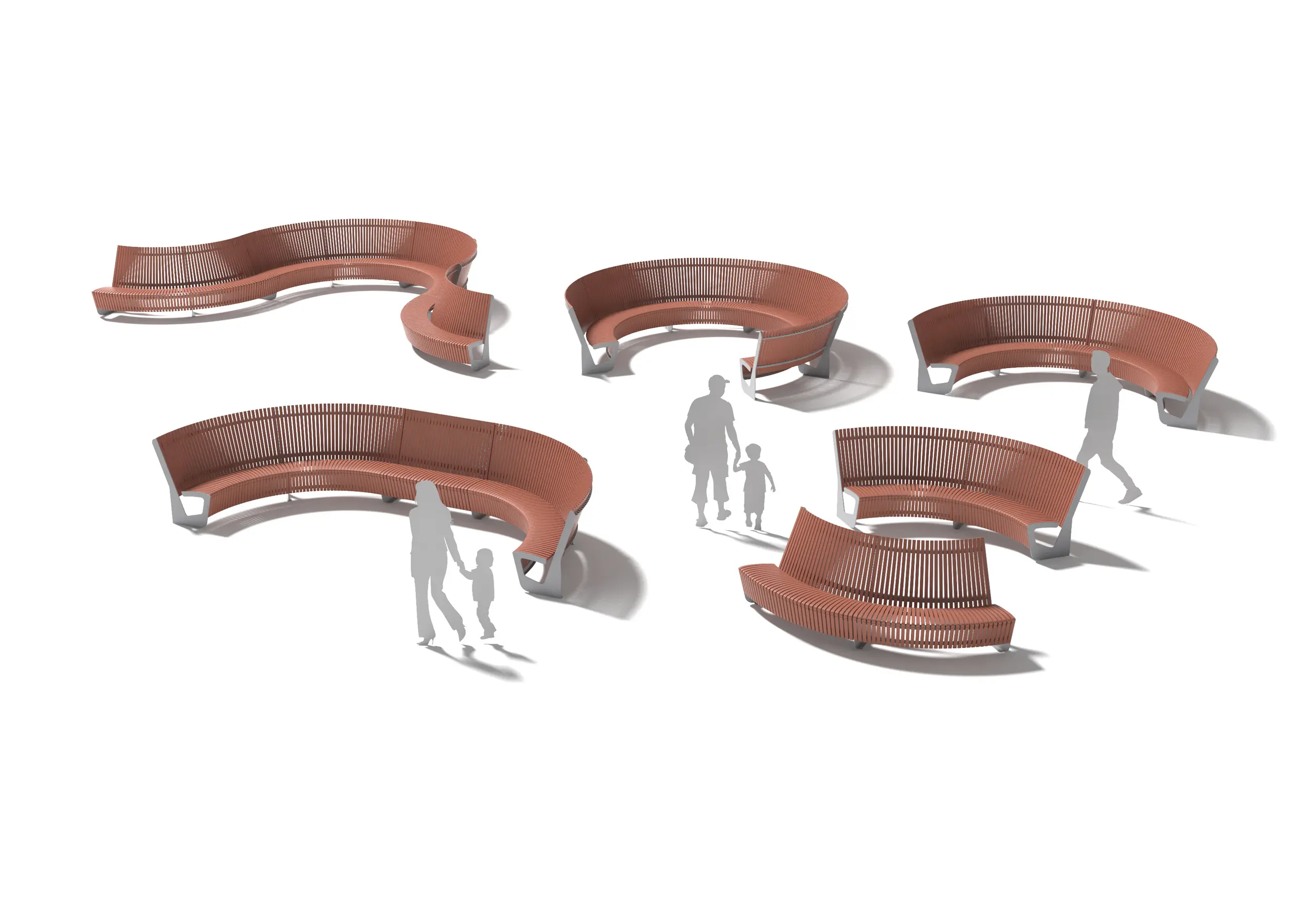 mmcité - landscape compact | compact Park bench