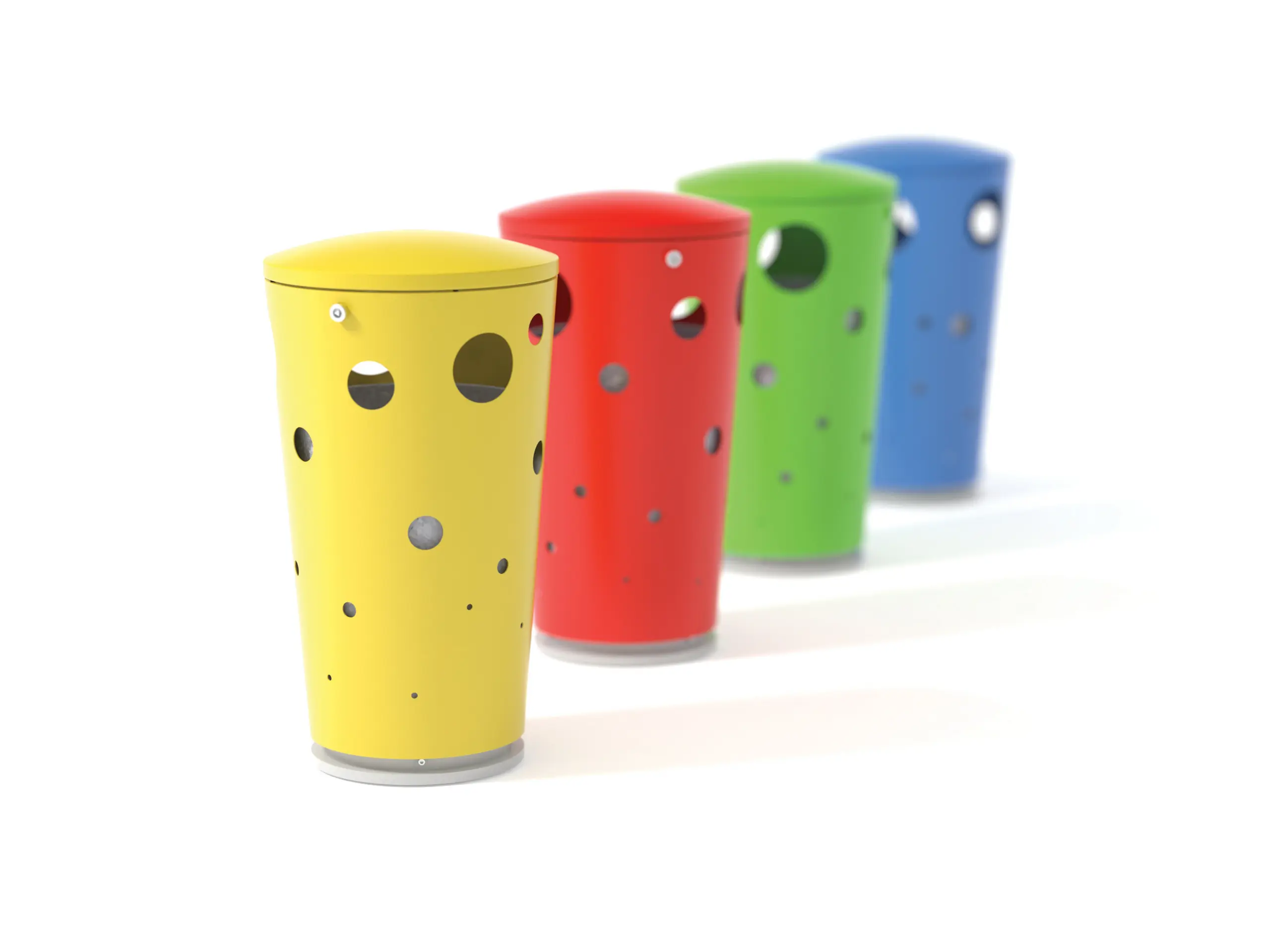 mmcité - swissbin | Litter bin with cover