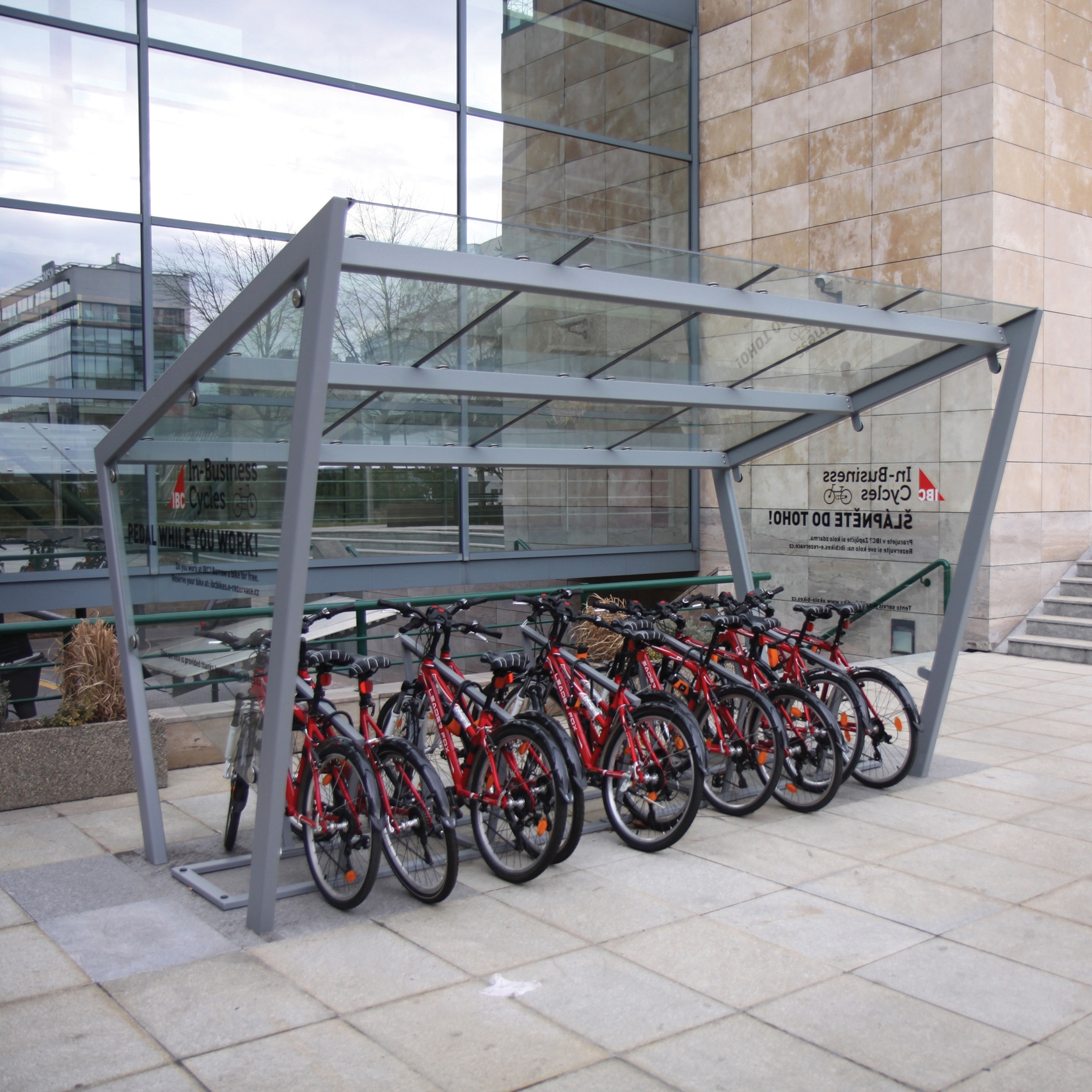 Display product edge | Bicycle shelter from manufacturer mmcité