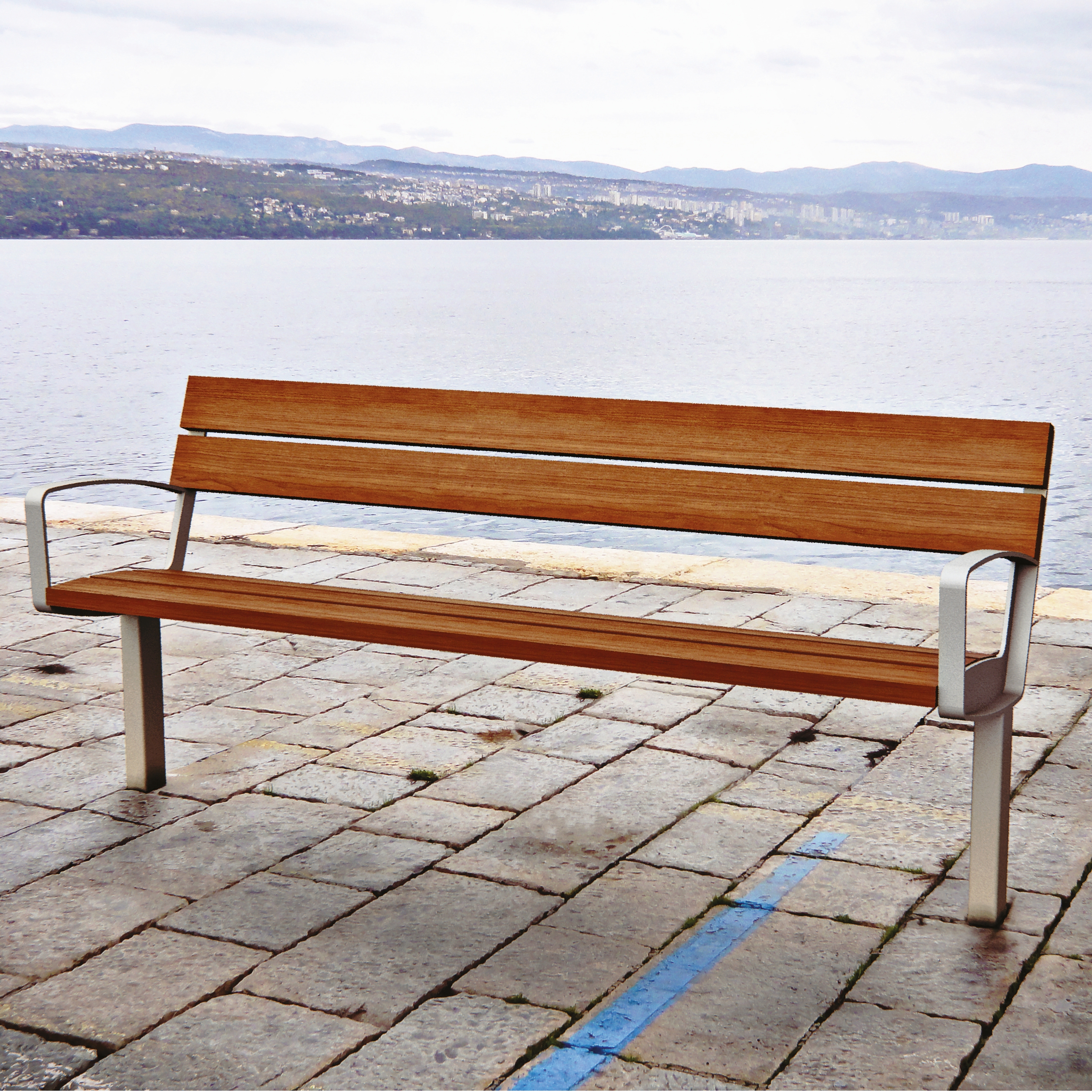 Display product intervera | Park bench from manufacturer mmcité