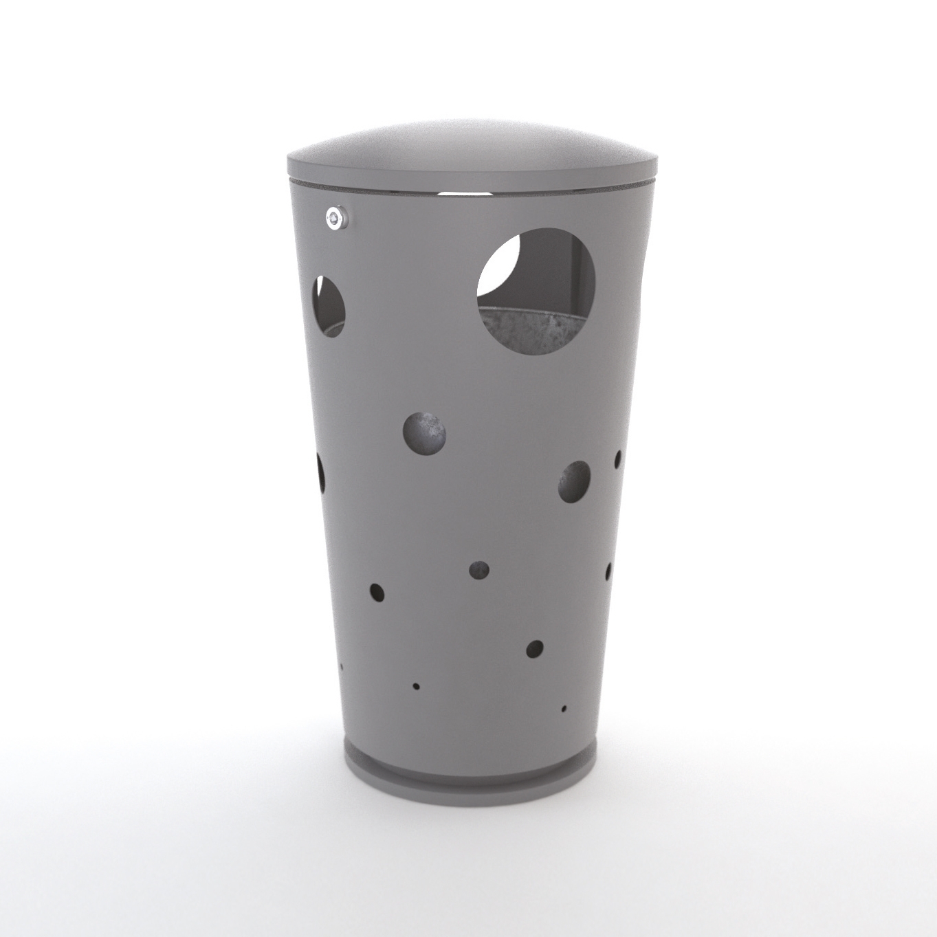 swissbin | Litter bin with cover