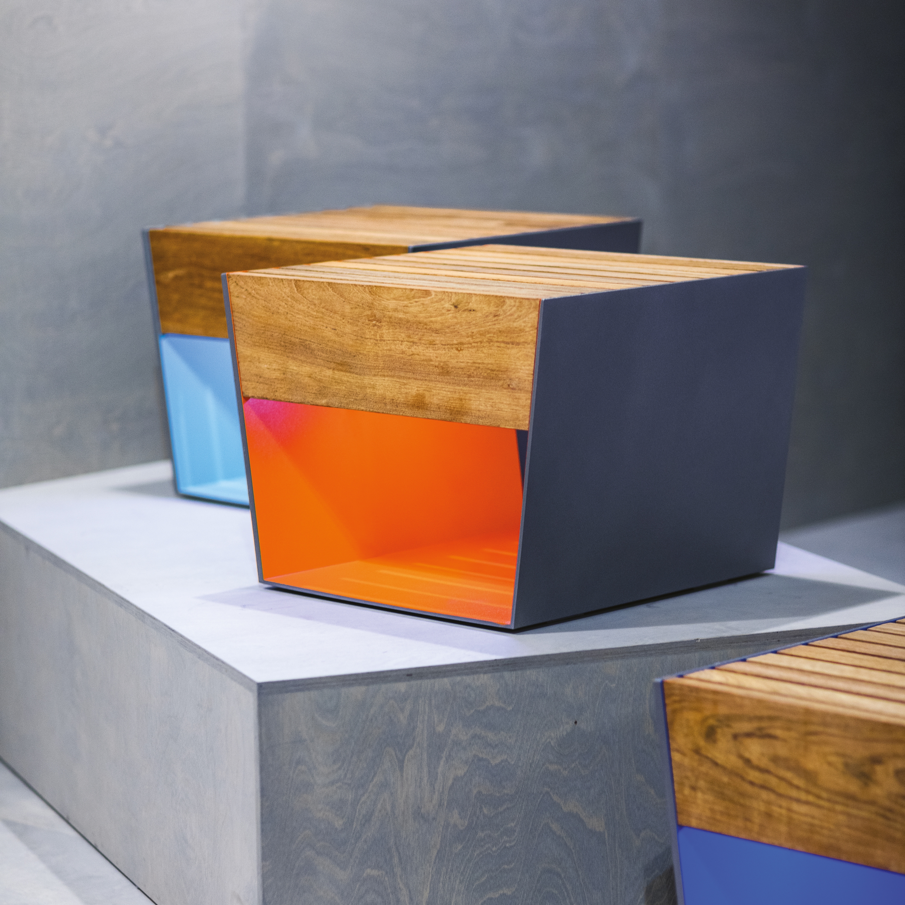 Display product blocq | Stool from manufacturer mmcité