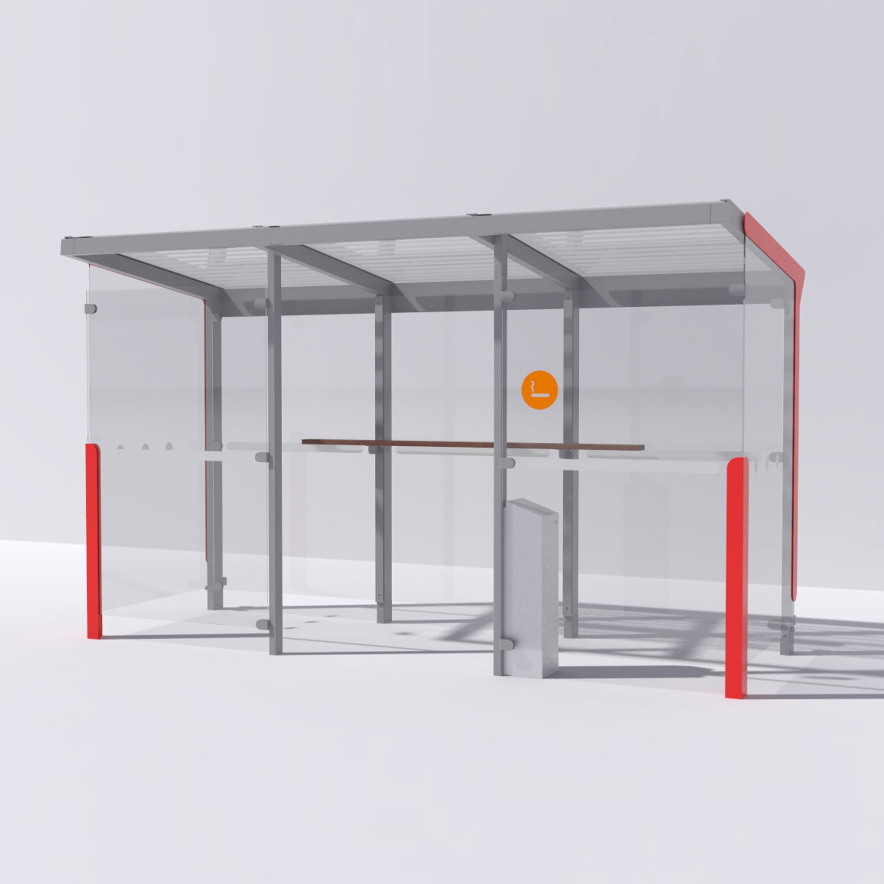 Display product aureo | smokers shelter from manufacturer mmcité
