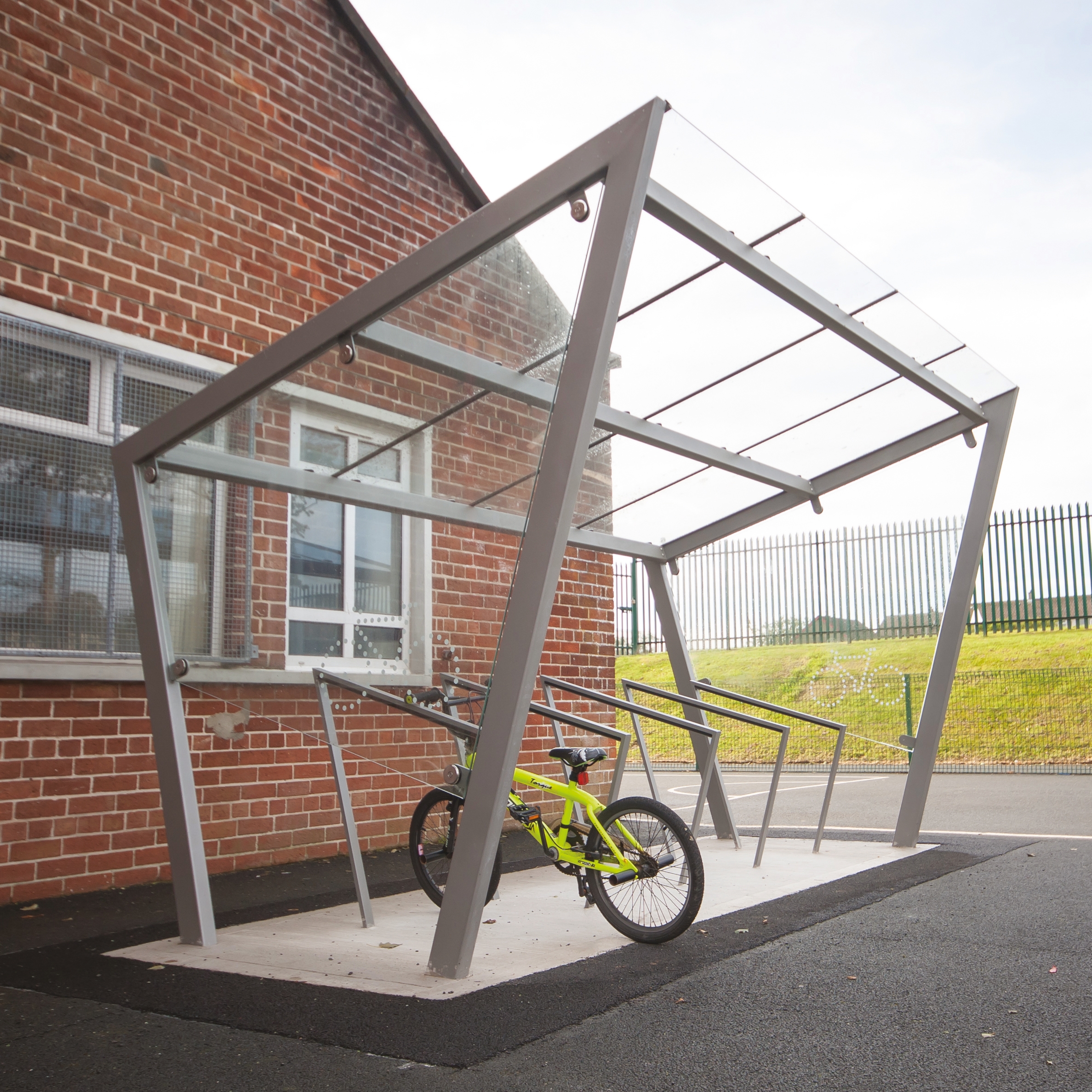 edge | Bicycle shelter