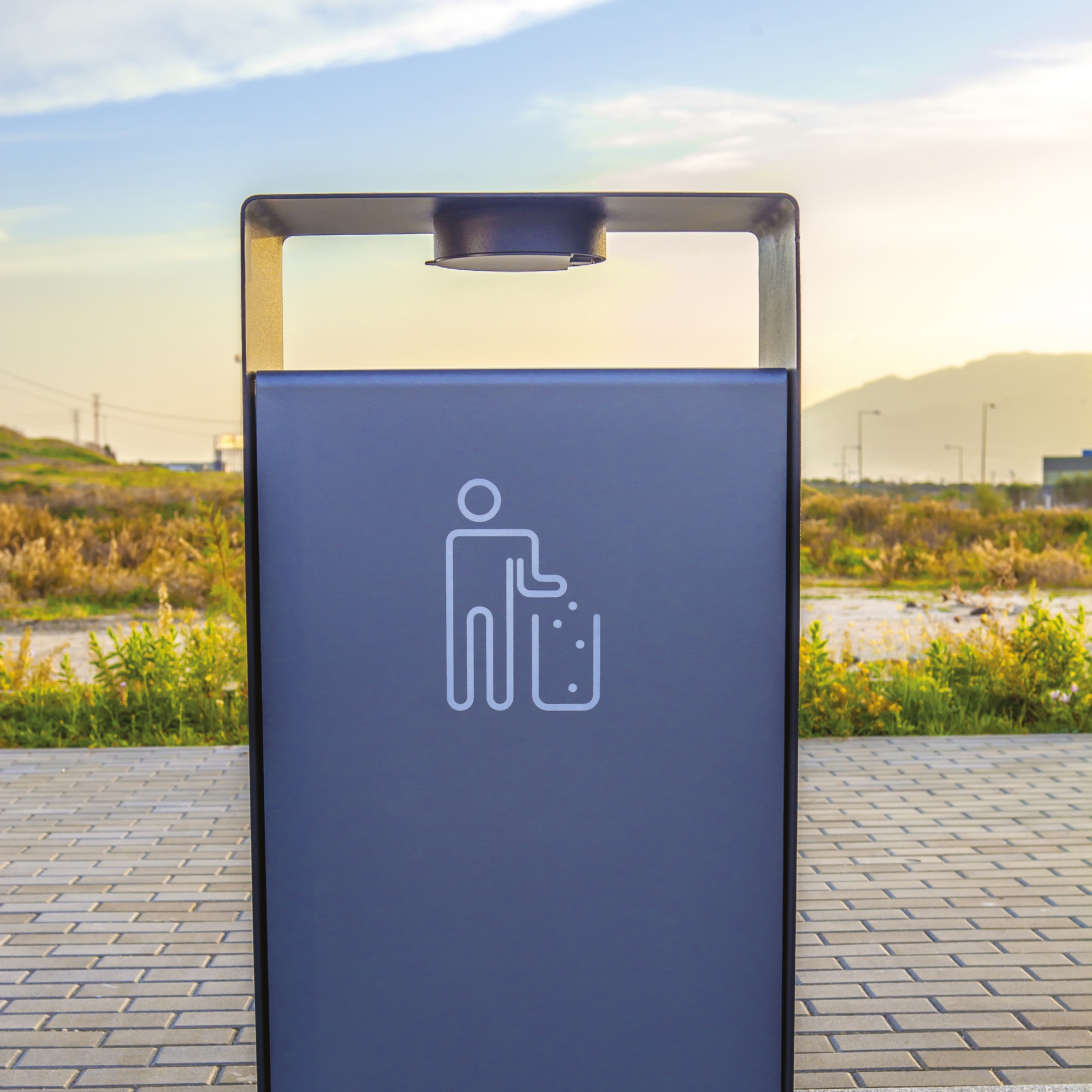 Display product radium | Litter bin from manufacturer mmcité