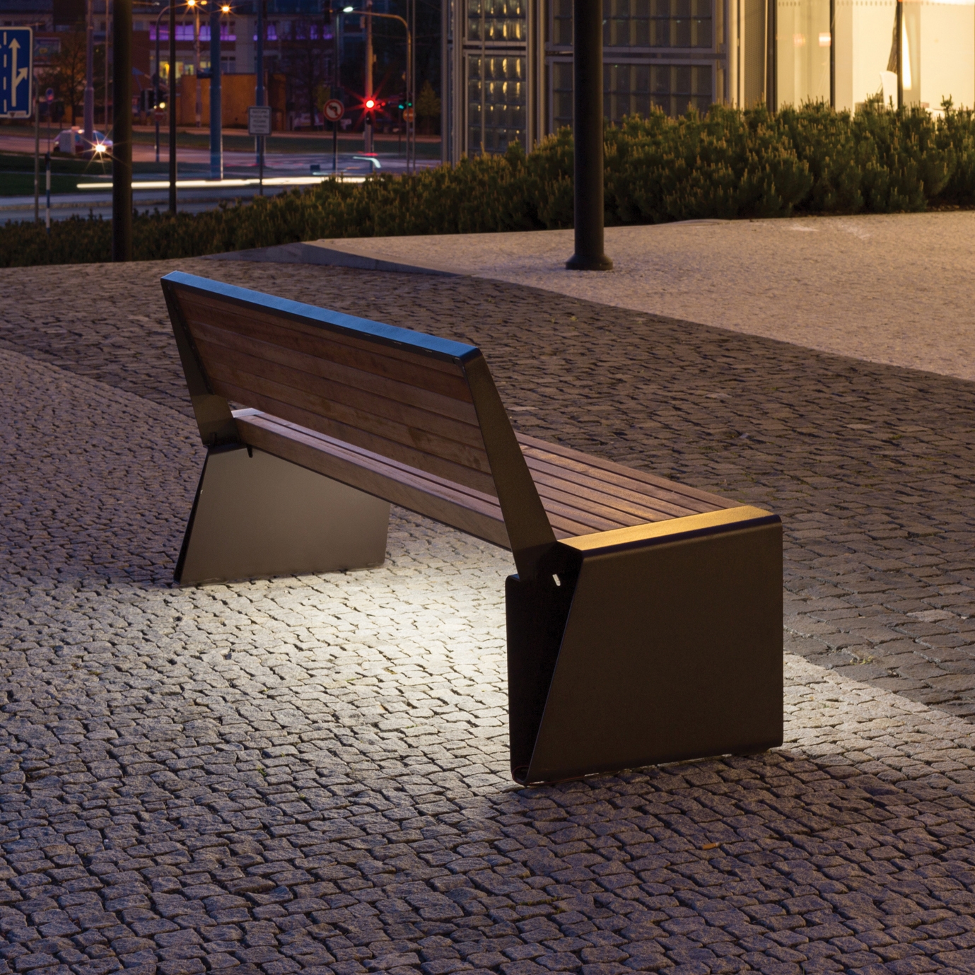 Display product radium smart | Smart bench from manufacturer mmcité