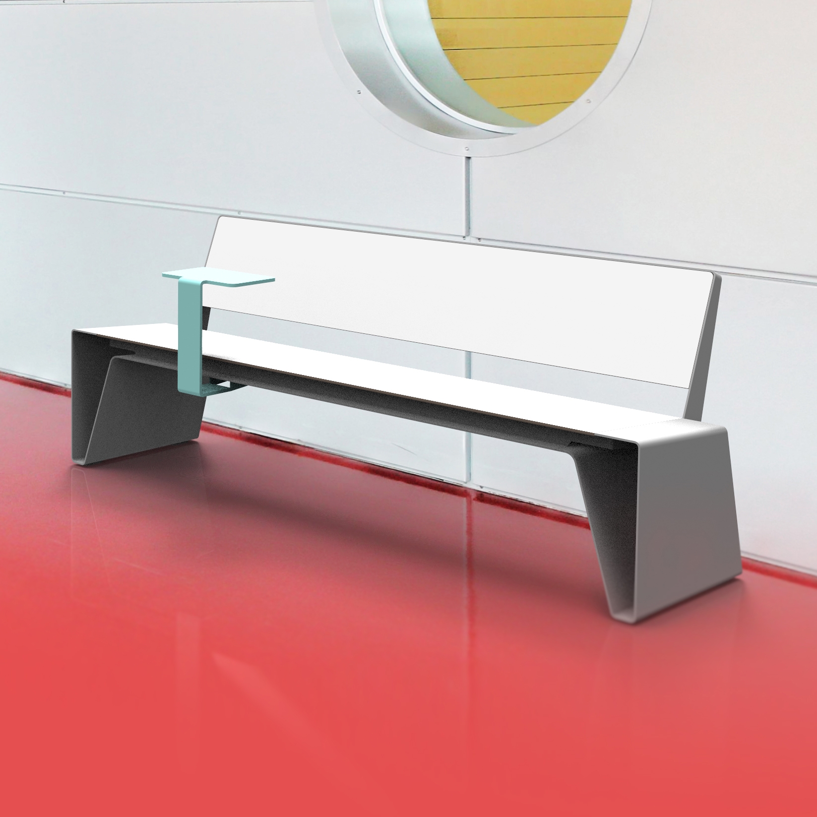Display product radium smart | Smart bench from manufacturer mmcité