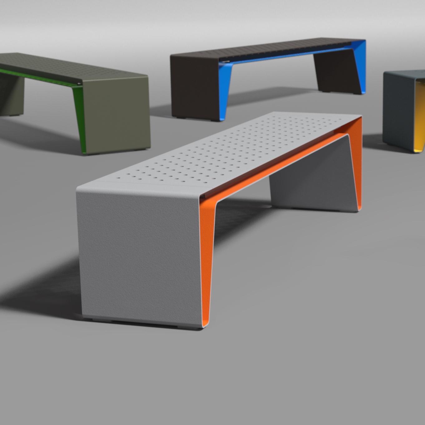 Display product radium smart | Smart bench from manufacturer mmcité