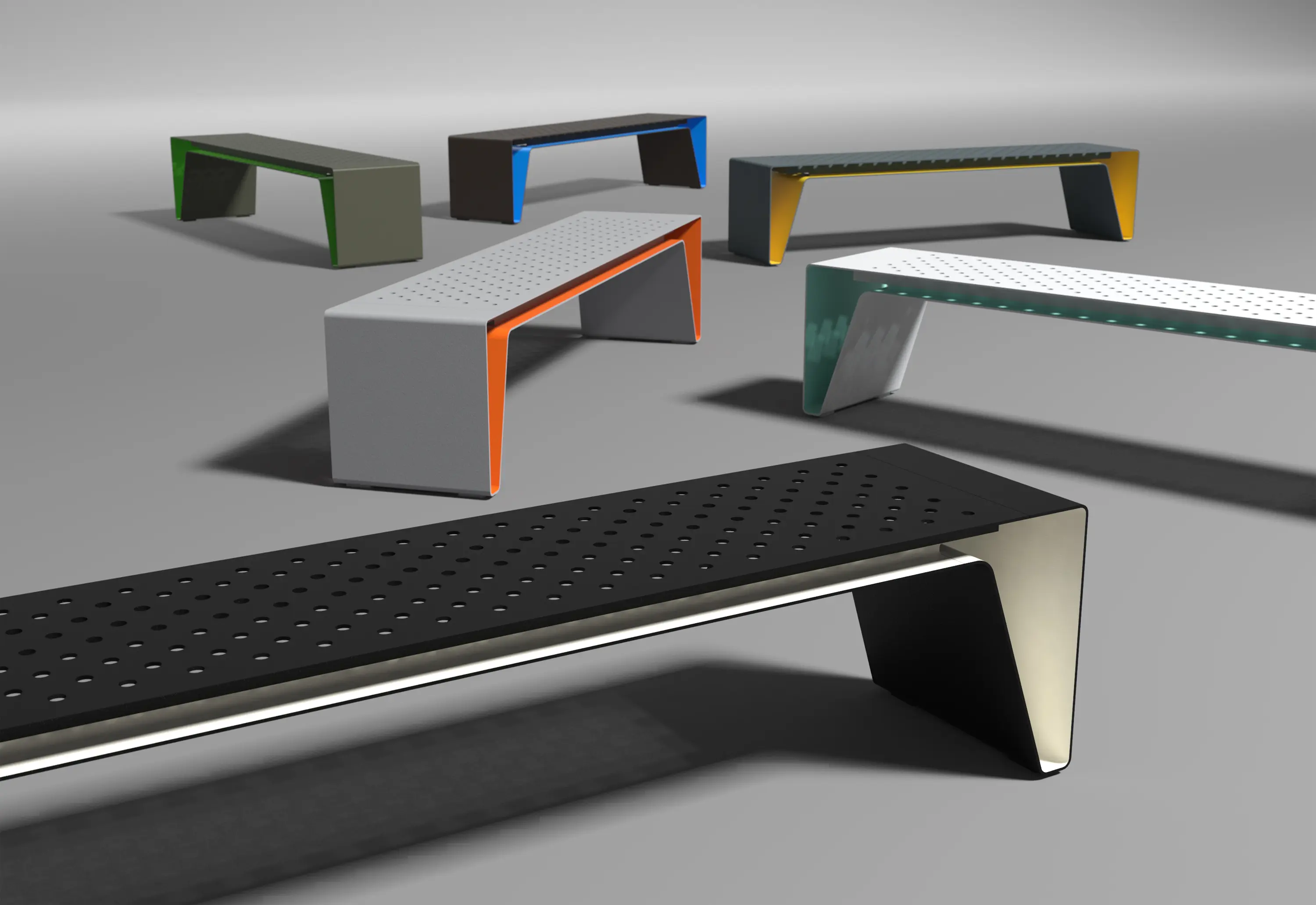 mmcité - radium smart | Smart bench
