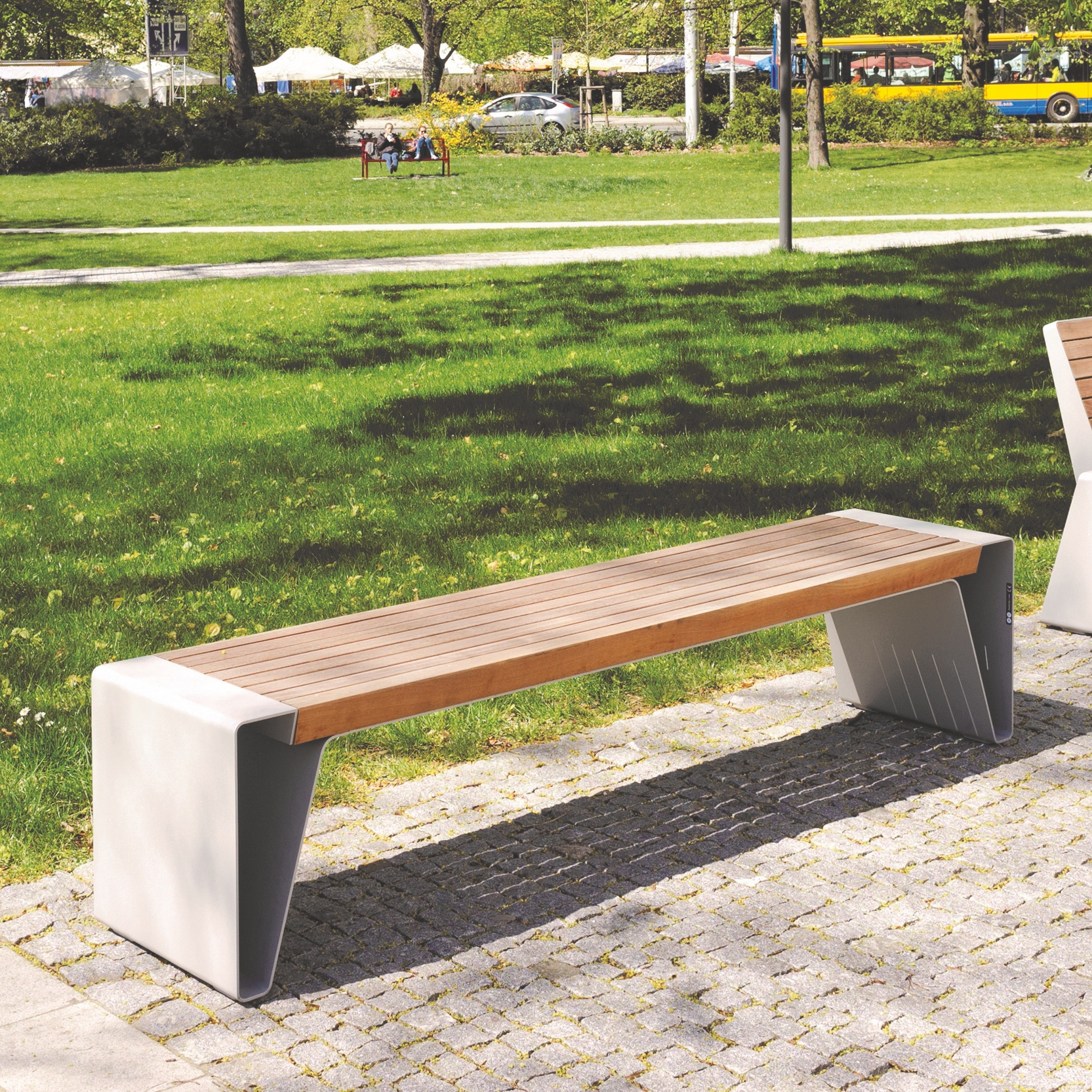 Display product radium | Park bench from manufacturer mmcité