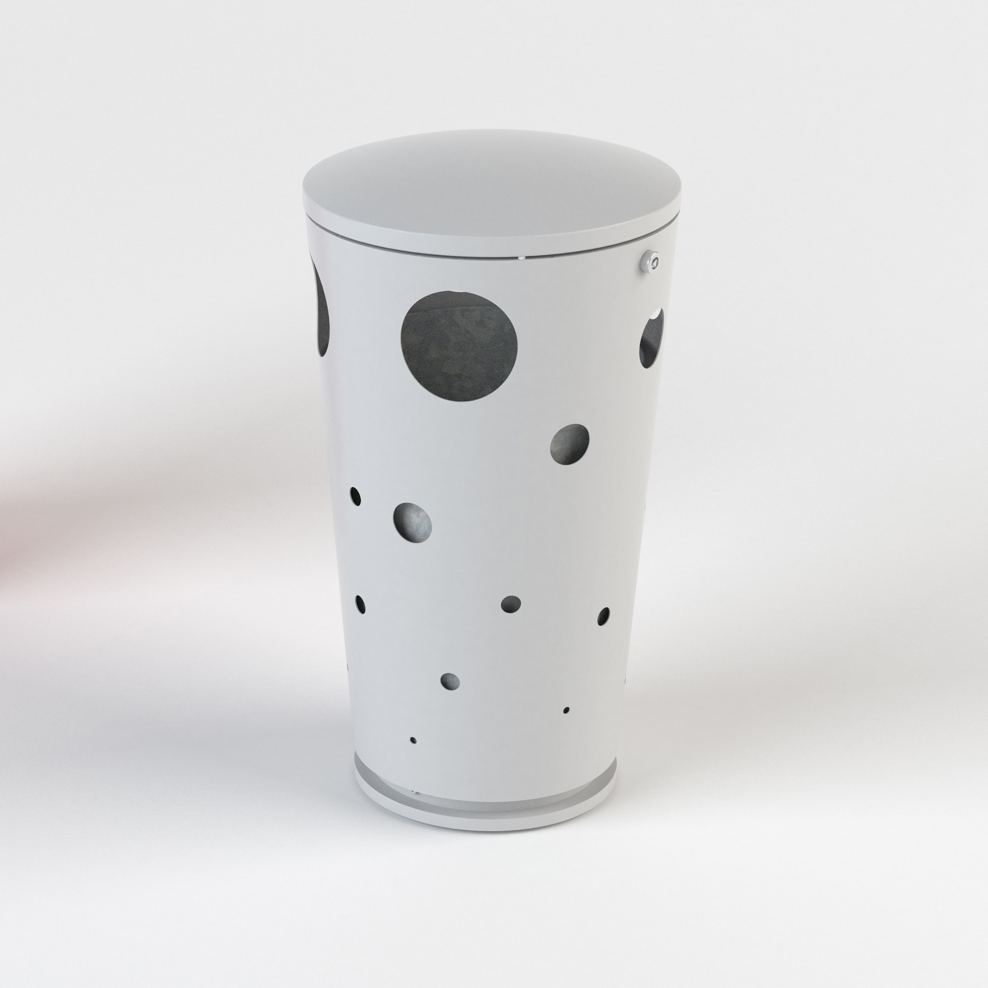 swissbin | Litter bin with cover