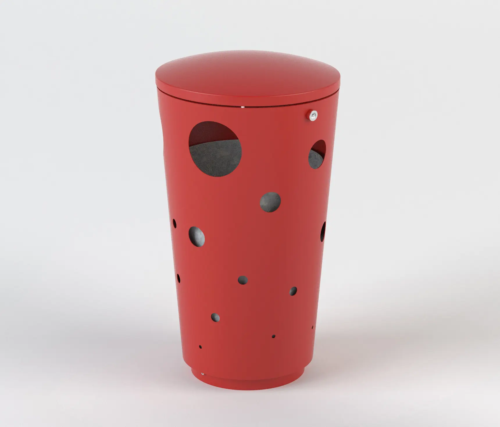 mmcité - swissbin | Litter bin with cover