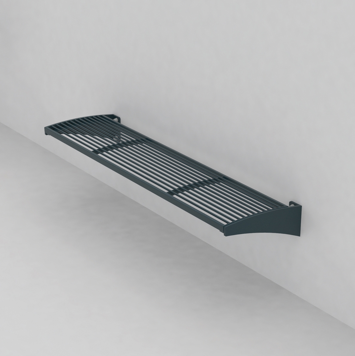 Display product vera | Park bench wall-mounted from manufacturer mmcité