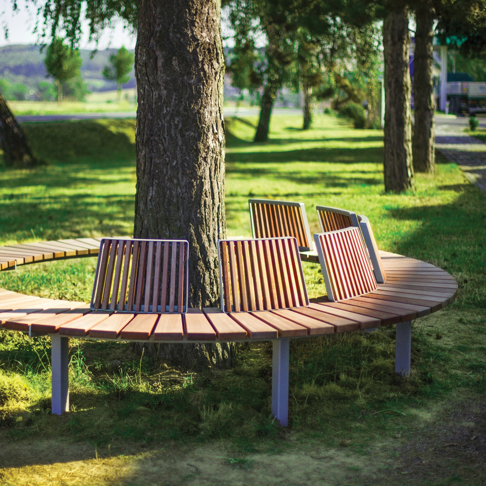 Produkt vera solo | Parkbank mit Lehne des Herstellers mmcité anzeigen