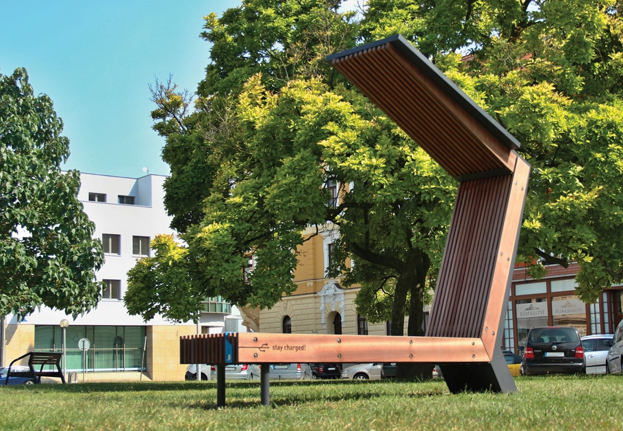 WOODY SCORPIO | SOLAR BENCH - Benches from mmcité | Architonic