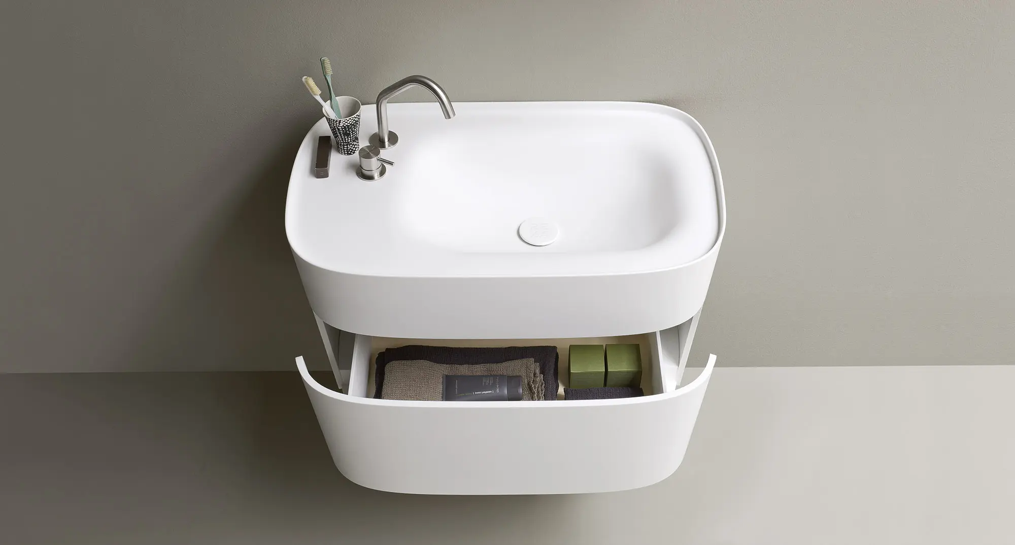 Rexa Design - FONTE Washbasin with Drawer