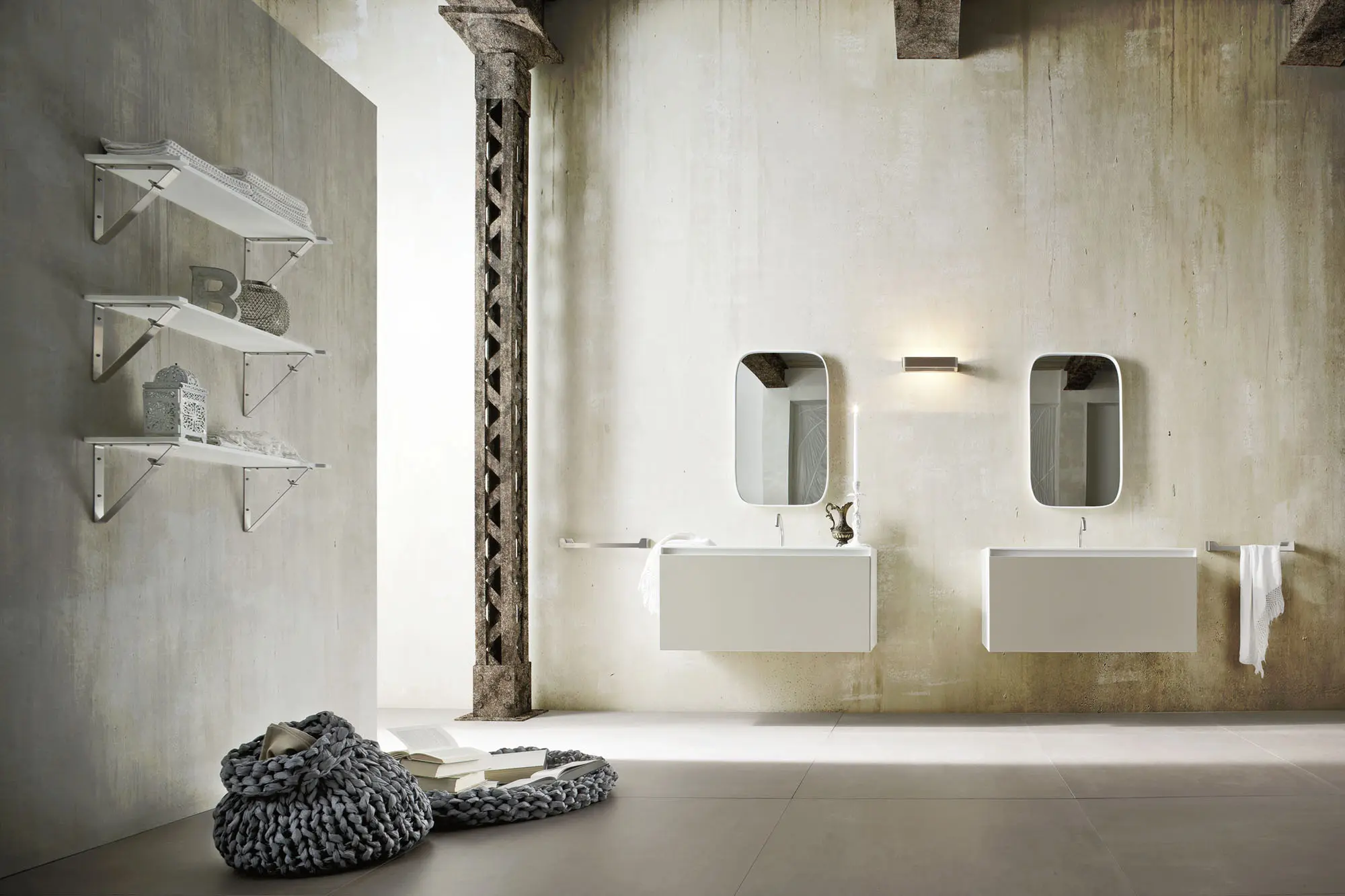 Rexa Design - ERGO_NOMIC Waschbecken mit Schublade