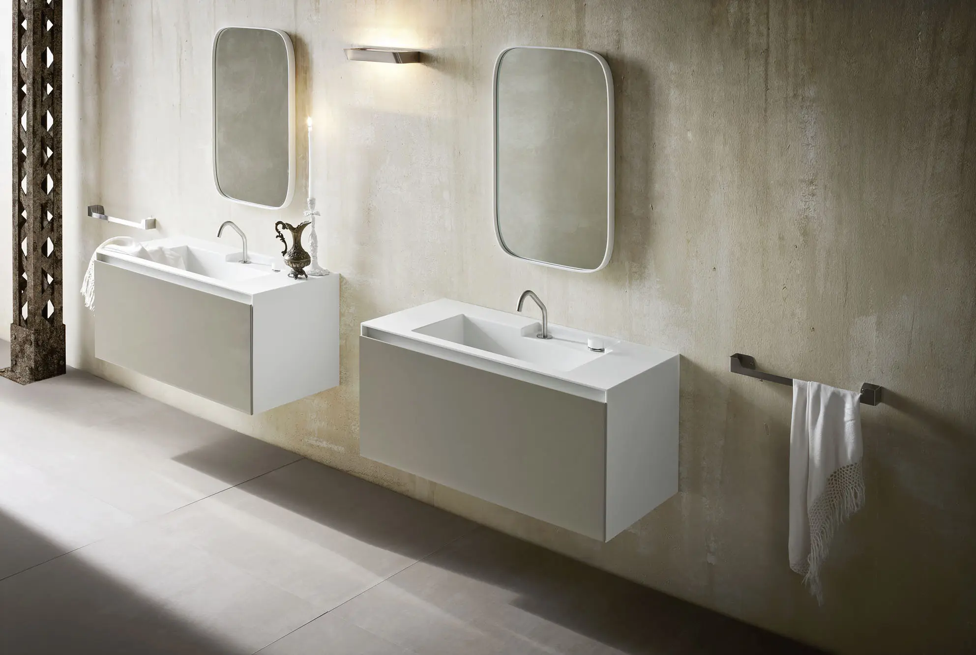 Rexa Design - ERGO_NOMIC Waschbecken mit Schublade