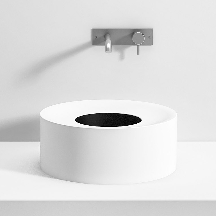 Produkt HOLE Halbeinbauwaschbecken des Herstellers Rexa Design anzeigen