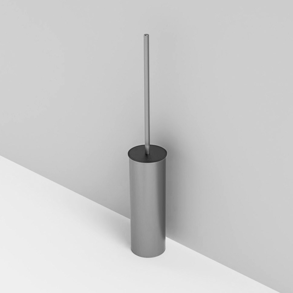 Display product Minimal toilet brush holder in stainless steel from manufacturer Rexa Design