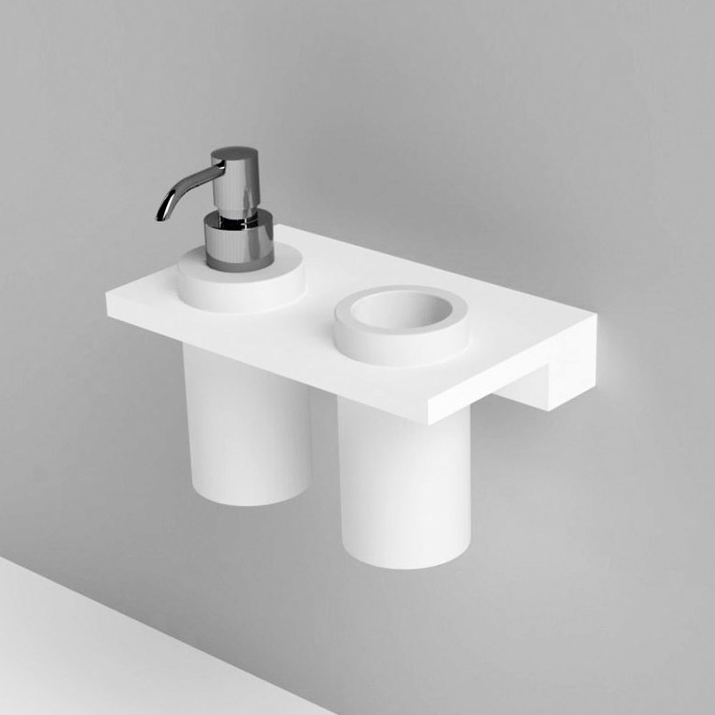 Display product Unico soap dispenser | tooth-brush holder from manufacturer Rexa Design