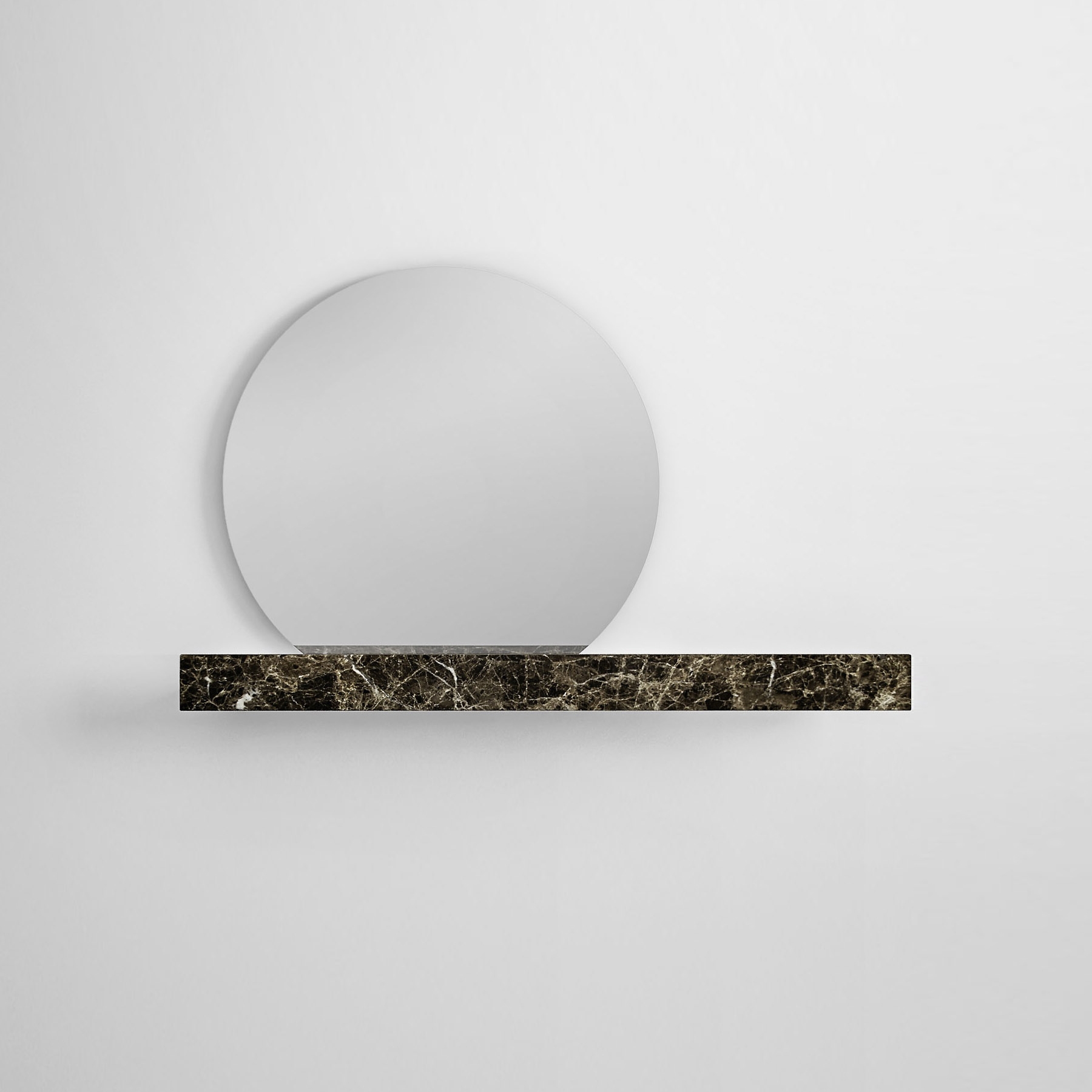 Display product Shelf for polished edge mirror from manufacturer Rexa Design