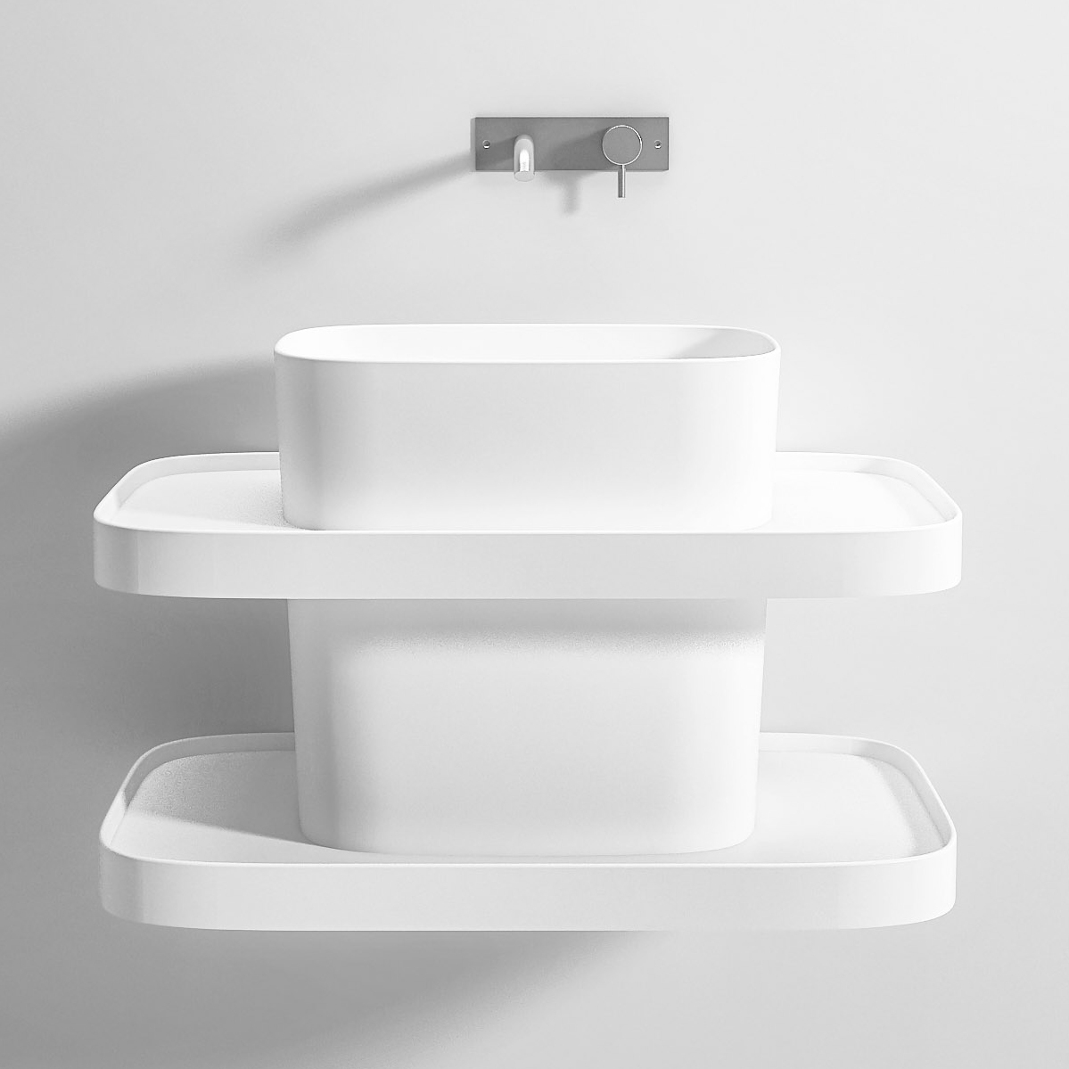 Produkt FONTE TOTEM WAND-WASHBECKEN des Herstellers Rexa Design anzeigen