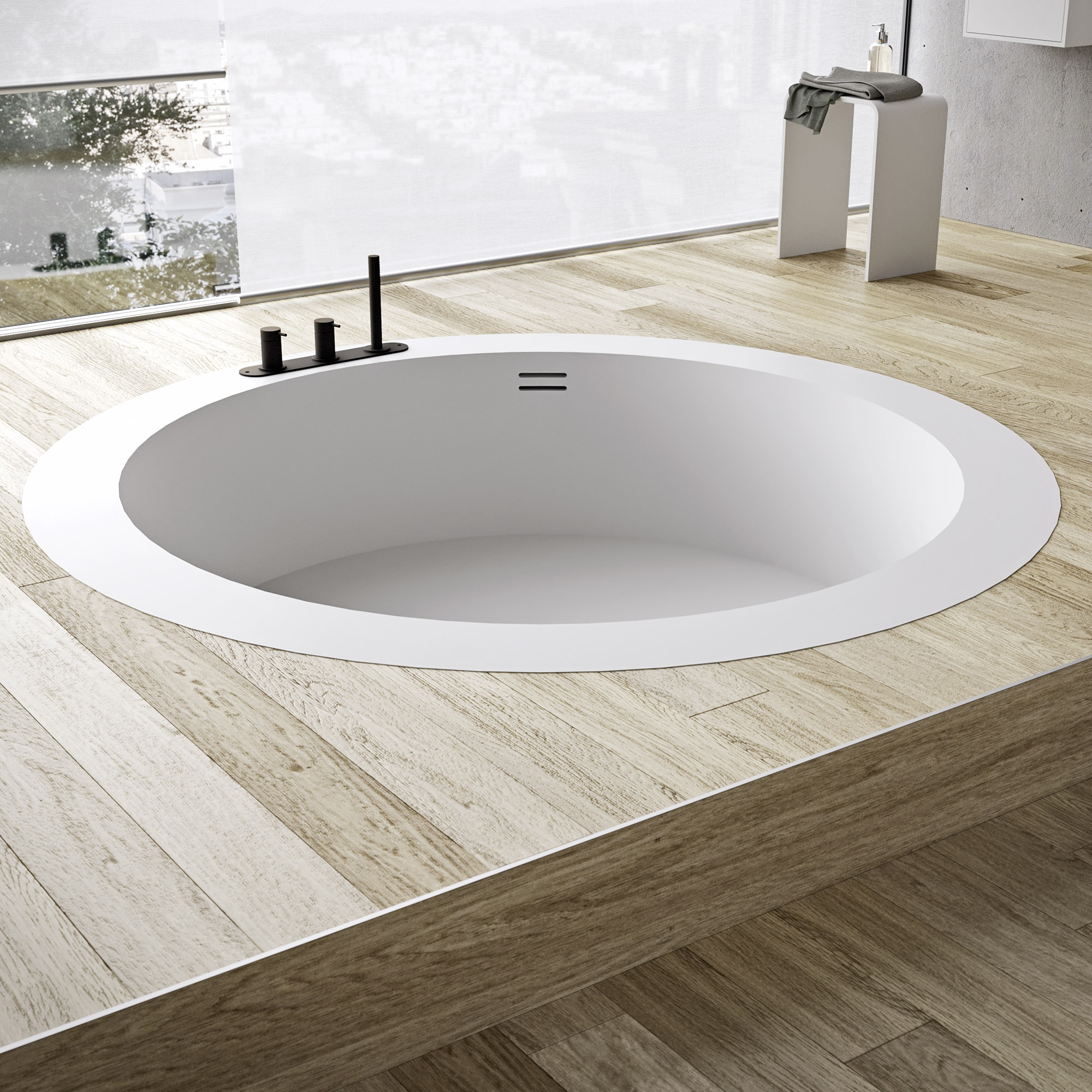 Produkt Unico Rotonda Maxi Einbau des Herstellers Rexa Design anzeigen