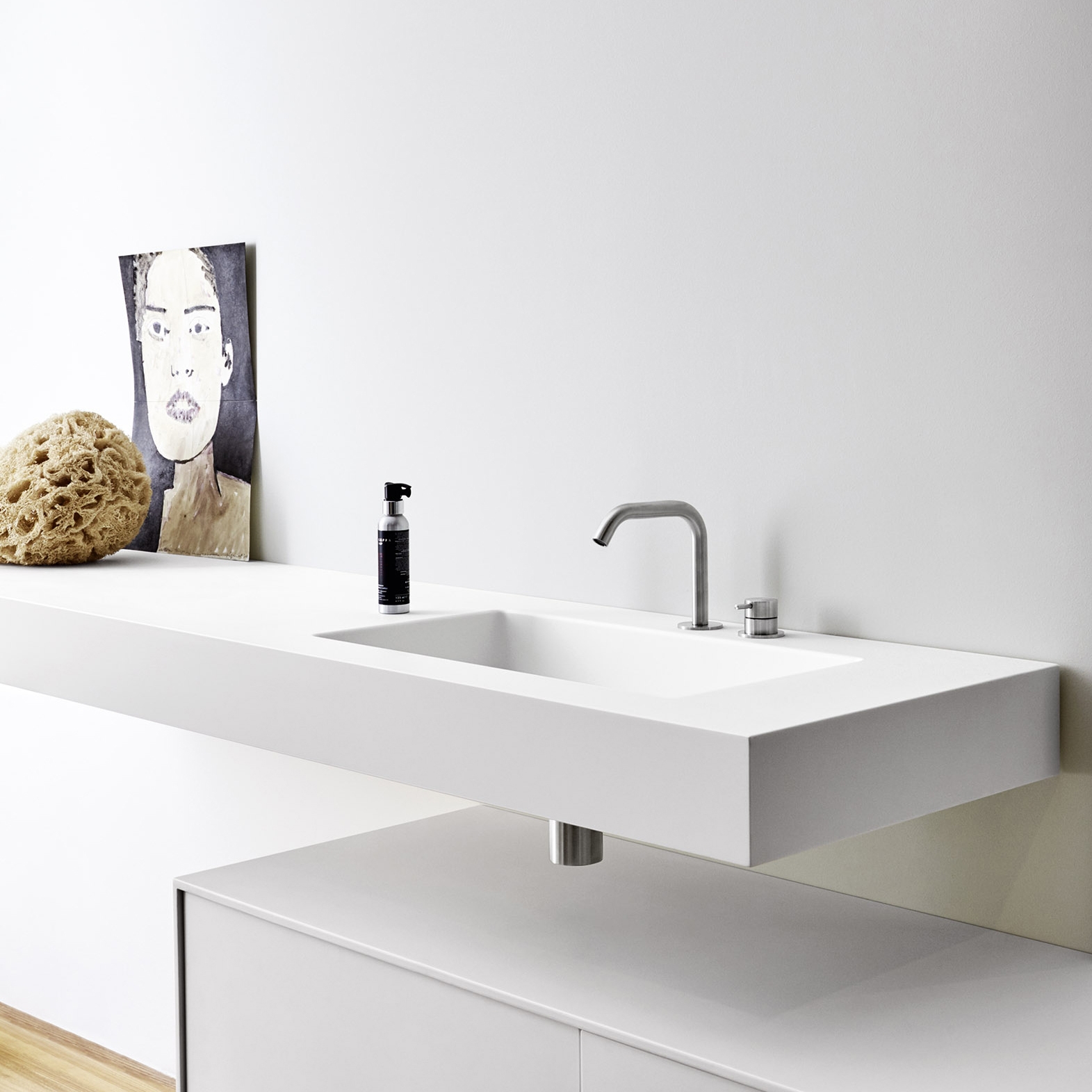 Produkt Unico Platte mit integriertem Waschbecken des Herstellers Rexa Design anzeigen