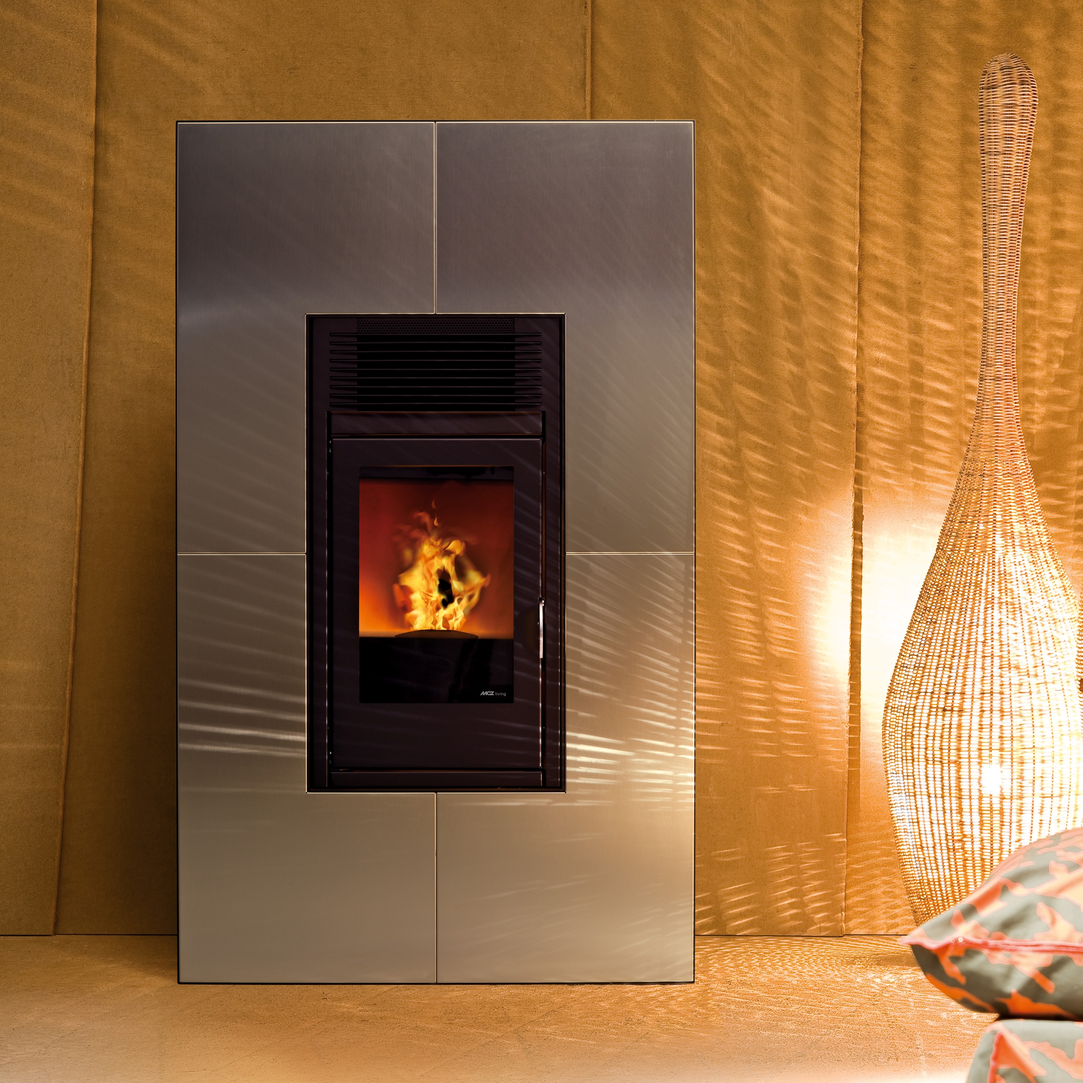 Vertoon produk Reflex Inox | Modulo Pellet van vervaardiger MCZ