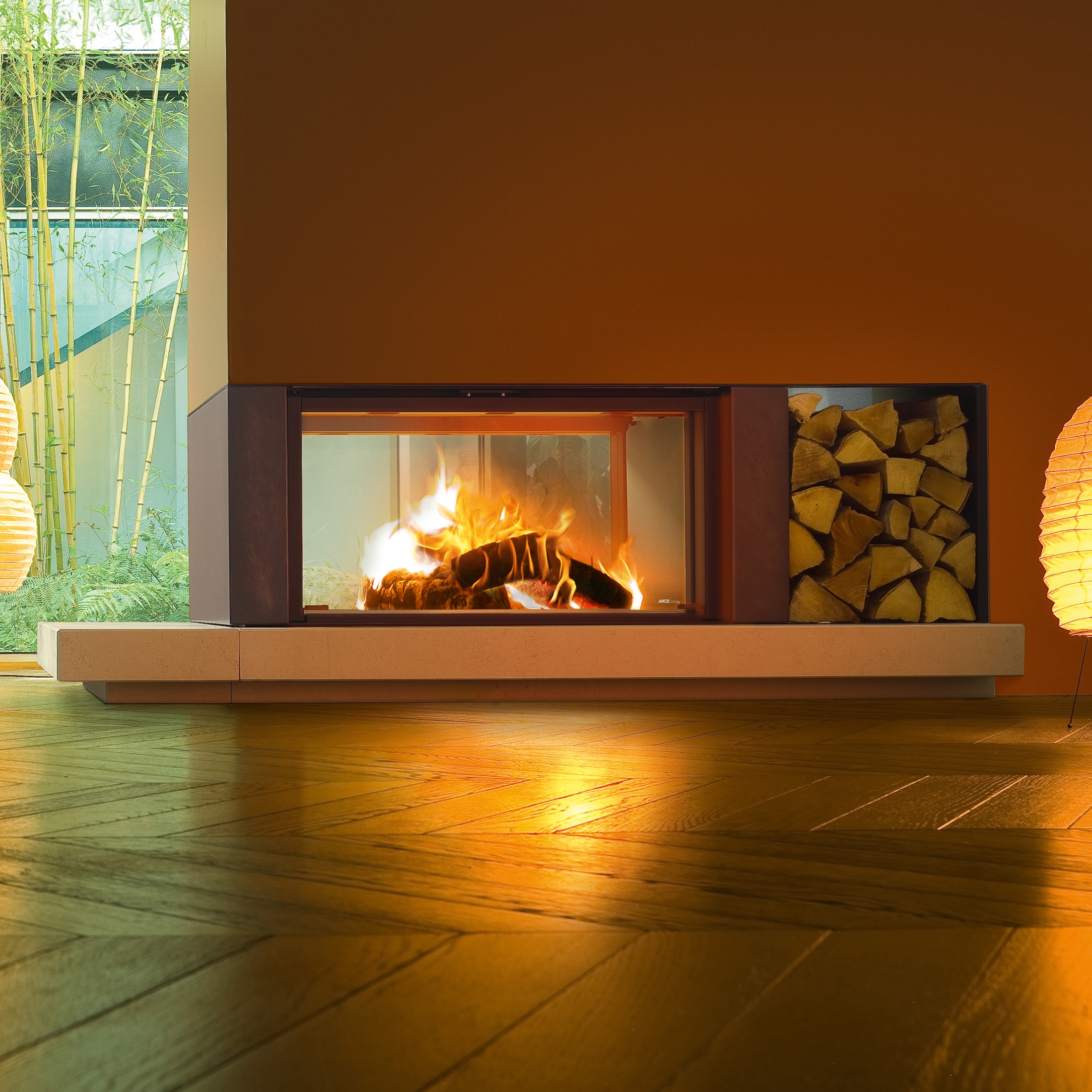 Display product Gaudi | Forma B95 Wood from manufacturer MCZ