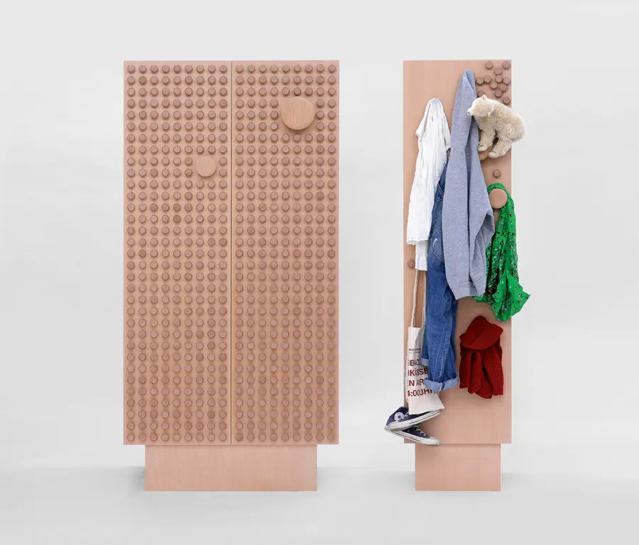 Fehling & Peiz & Kraud - Wardrobe 1-doors