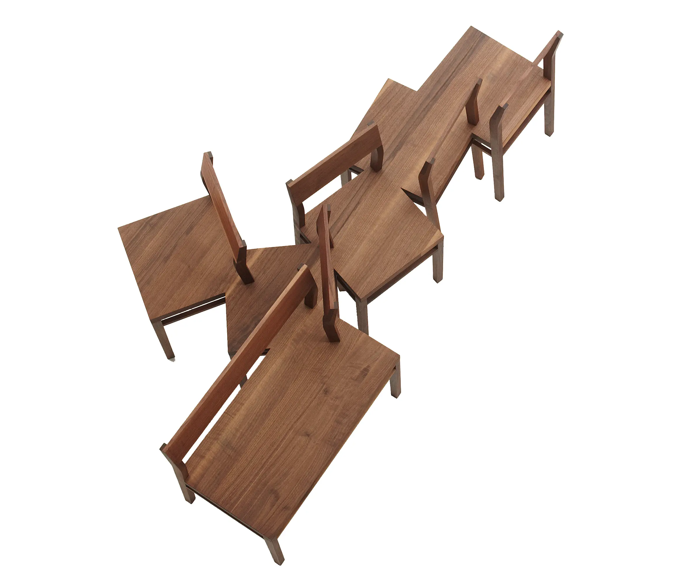 Fehling & Peiz & Kraud - Chapter House Bench model 05 ch