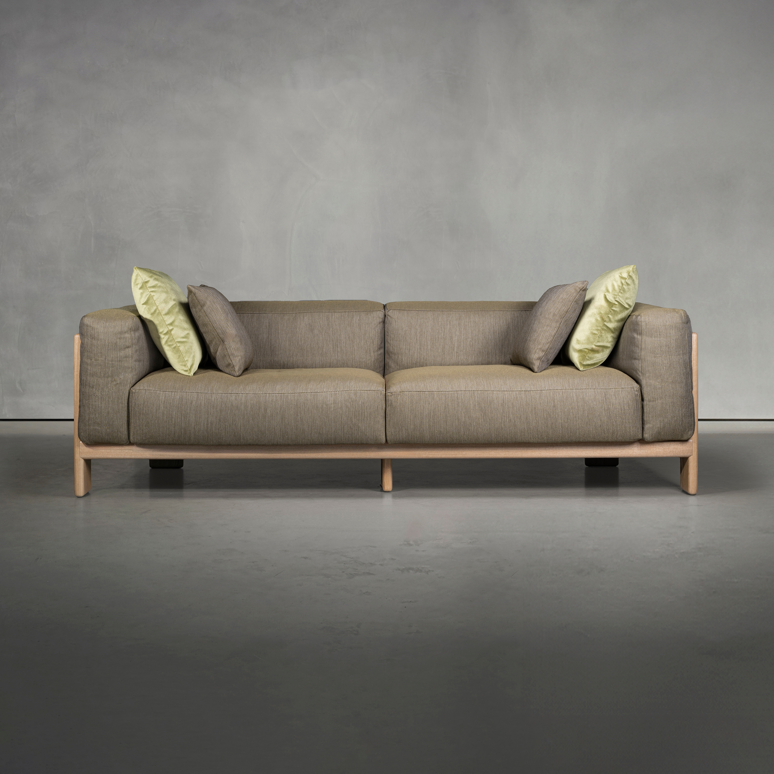 Display product TOMI outdoor sofa from manufacturer Piet Boon