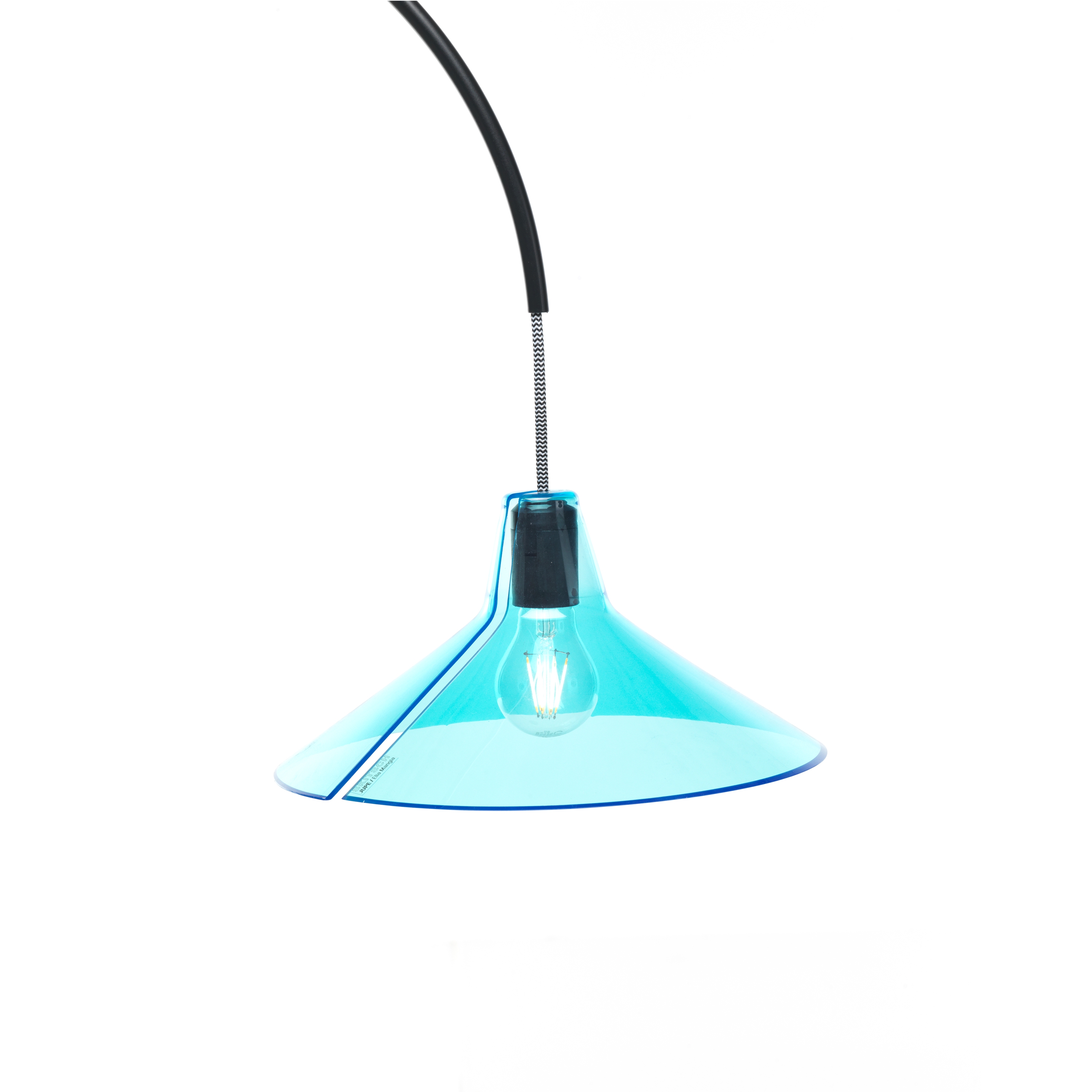 Jupe | diffusore conico blu