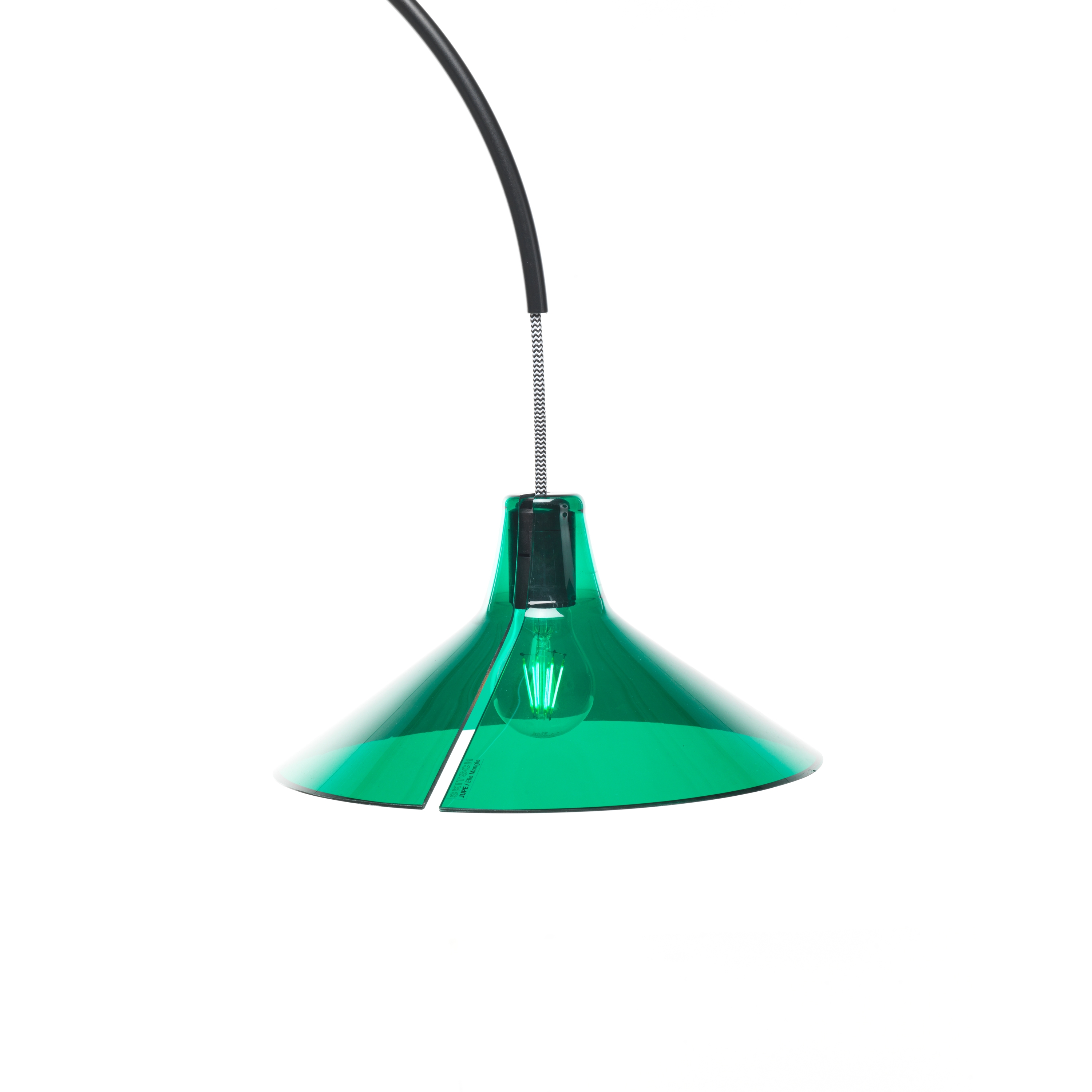 Jupe | diffusore conico verde
