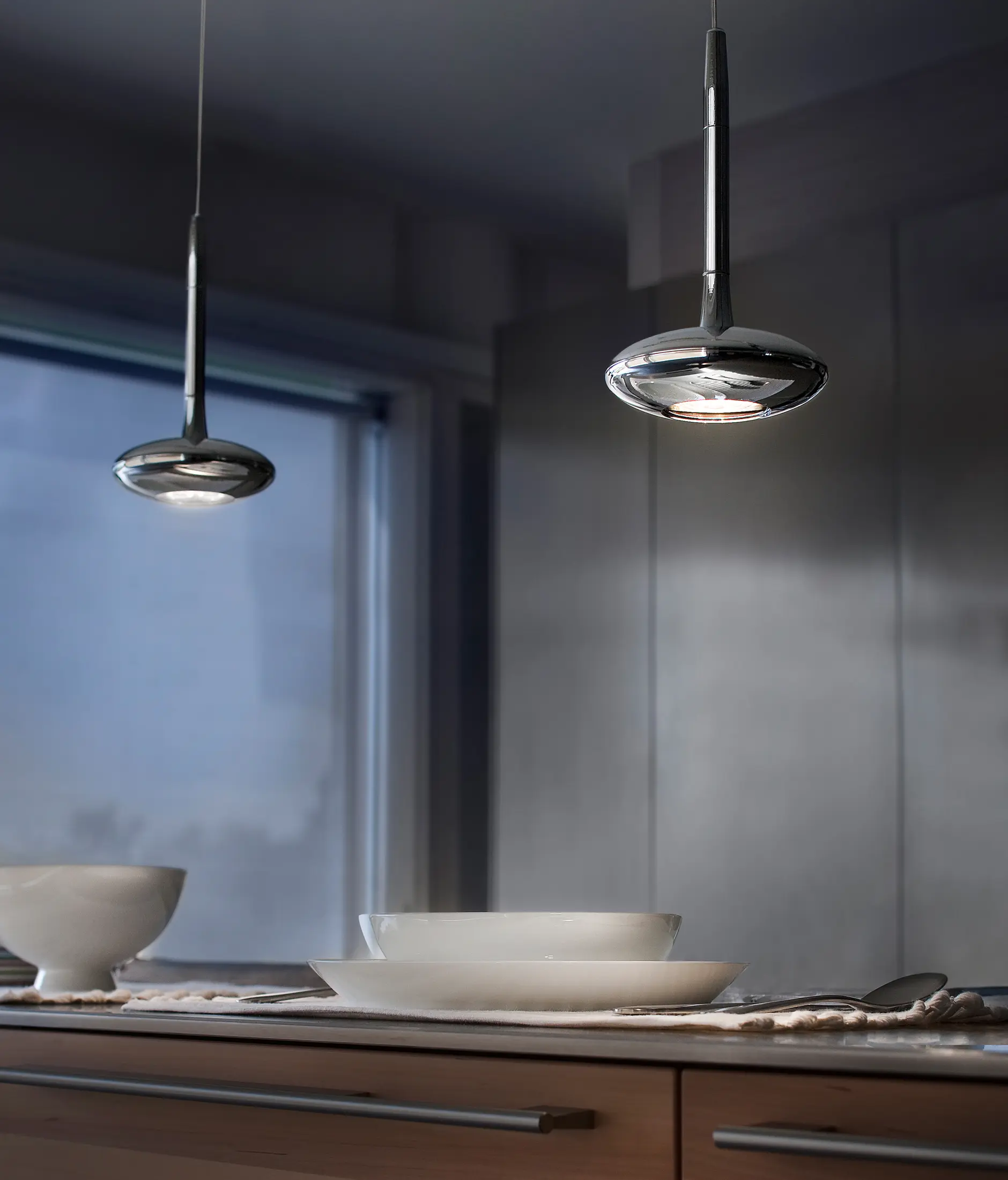 LUCENTE - Kalypso IP 44 Iluminación pendular