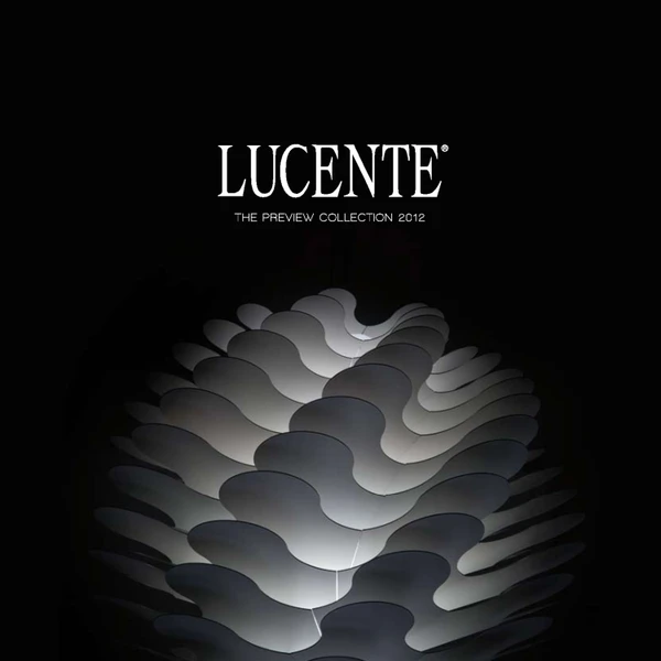Imagen de vista previa del archivo Lucente The Preview Collection 2012