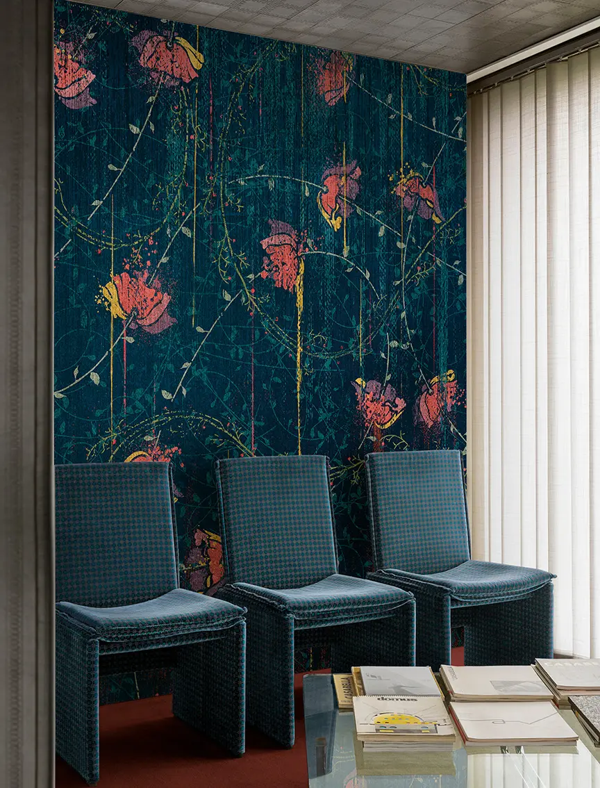 Wall&decò - Poppies Mesh